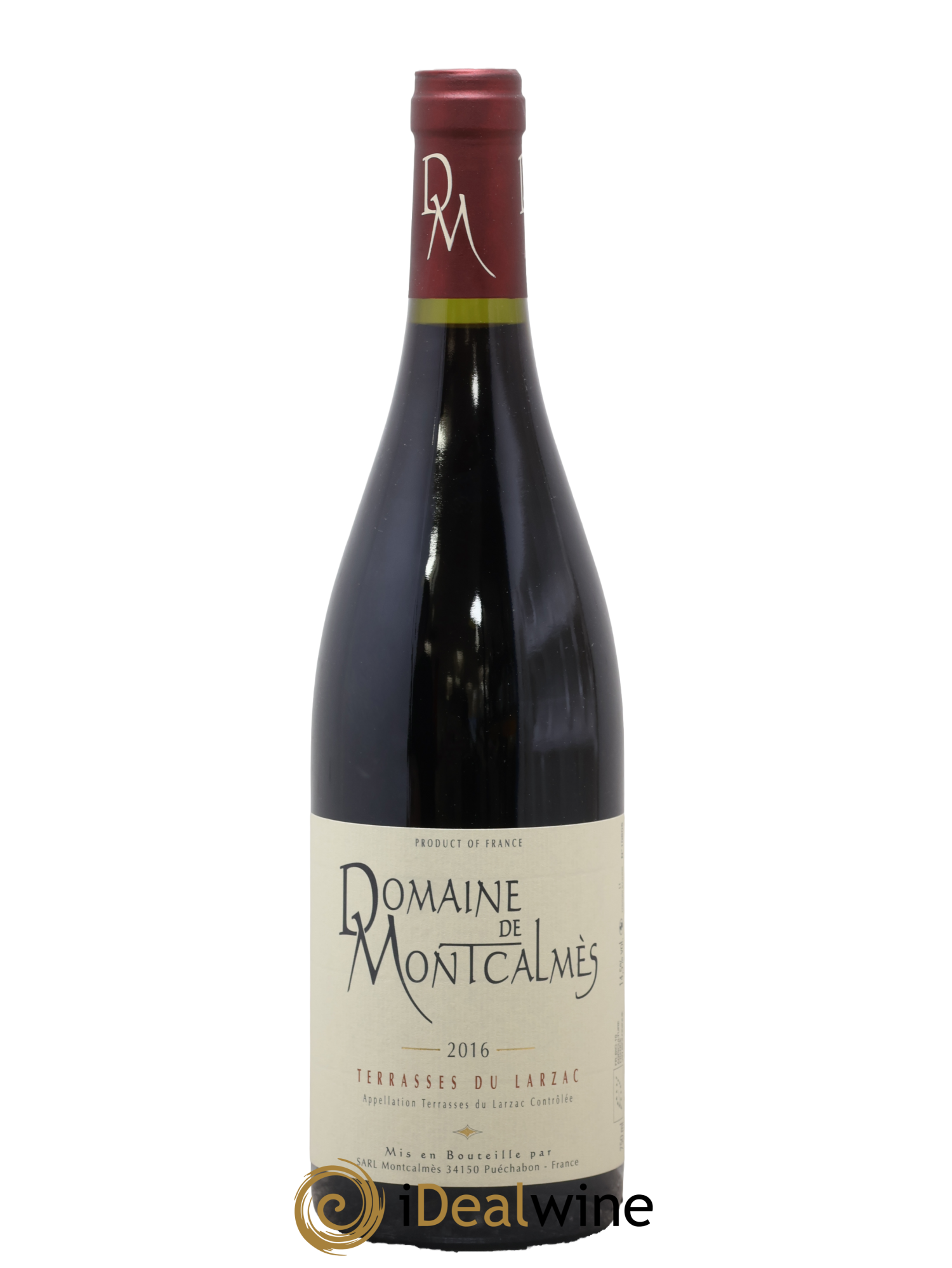 Terrasses du Larzac Domaine de Montcalmès Frédéric Pourtalié 2016 - Posten von 1 Flasche - 0