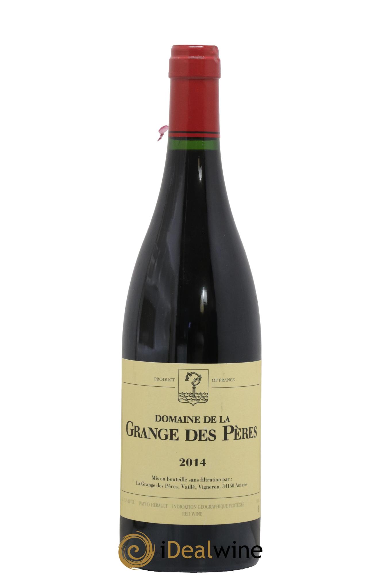 Pays d'Hérault Grange des Pères Laurent Vaillé 2014 - Lot de 1 bouteille - 0