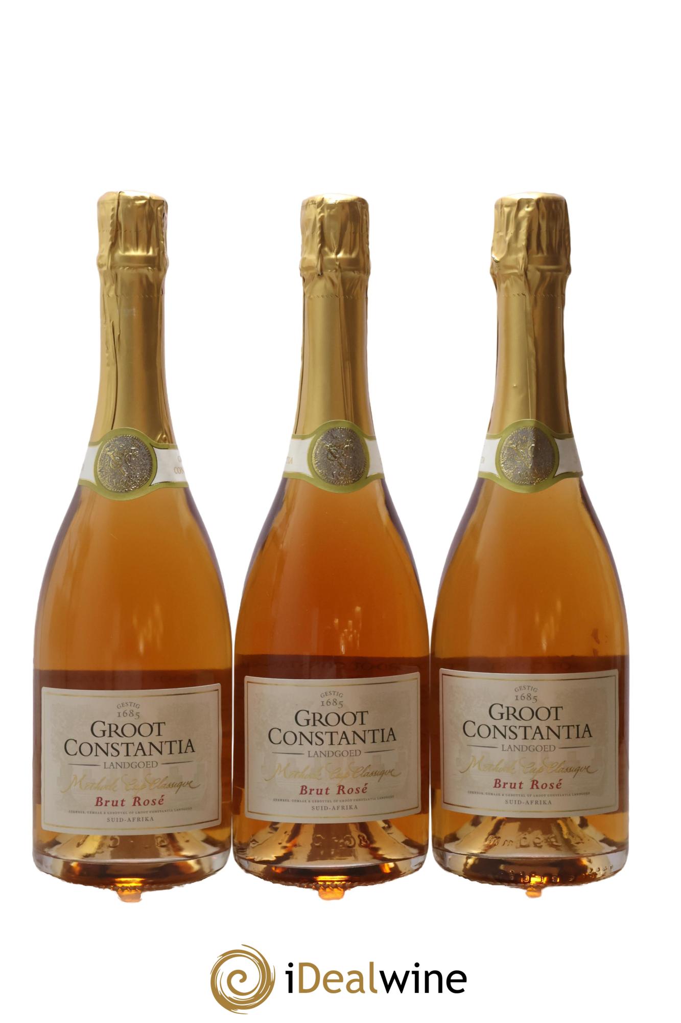 Afrique du Sud Méthode Cap Classique Brut Groot Constantia - Lot de 3 bouteilles - 0