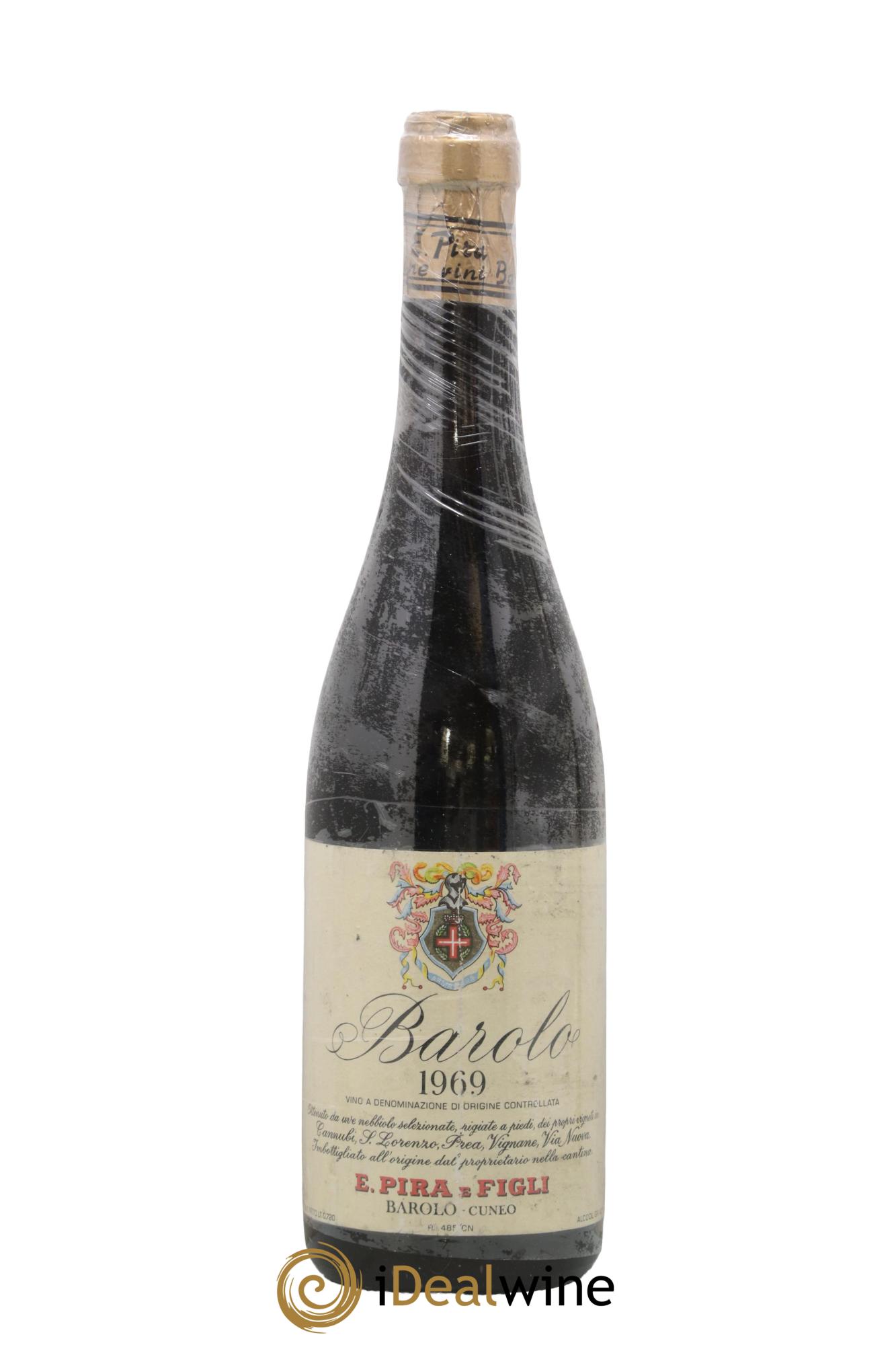 Barolo E Pira E Figlo 1969 - Lot de 1 bouteille - 0