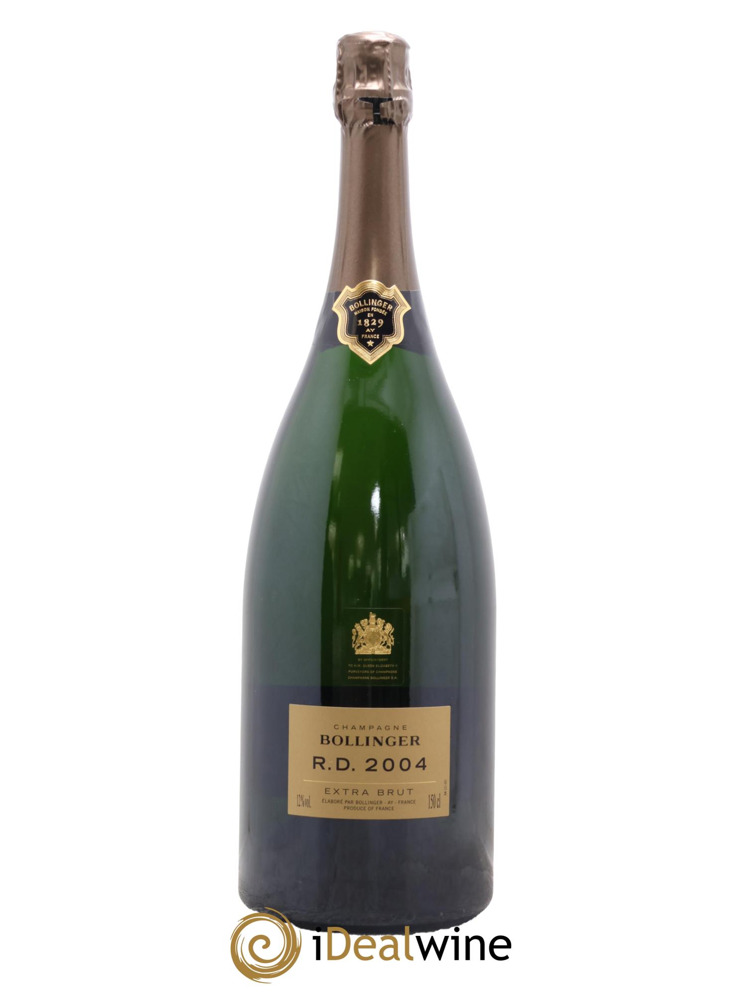 R.D. Extra-Brut Bollinger 2004 - Lot de 1 magnum - 0