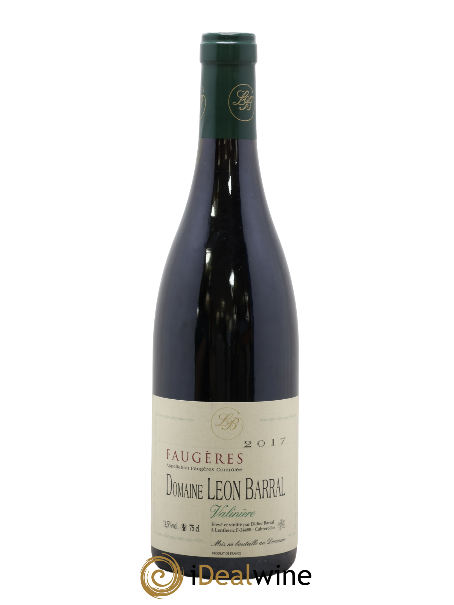 Faugères Valinière Domaine Léon Barral 2017 - Lot de 1 bouteille - 0