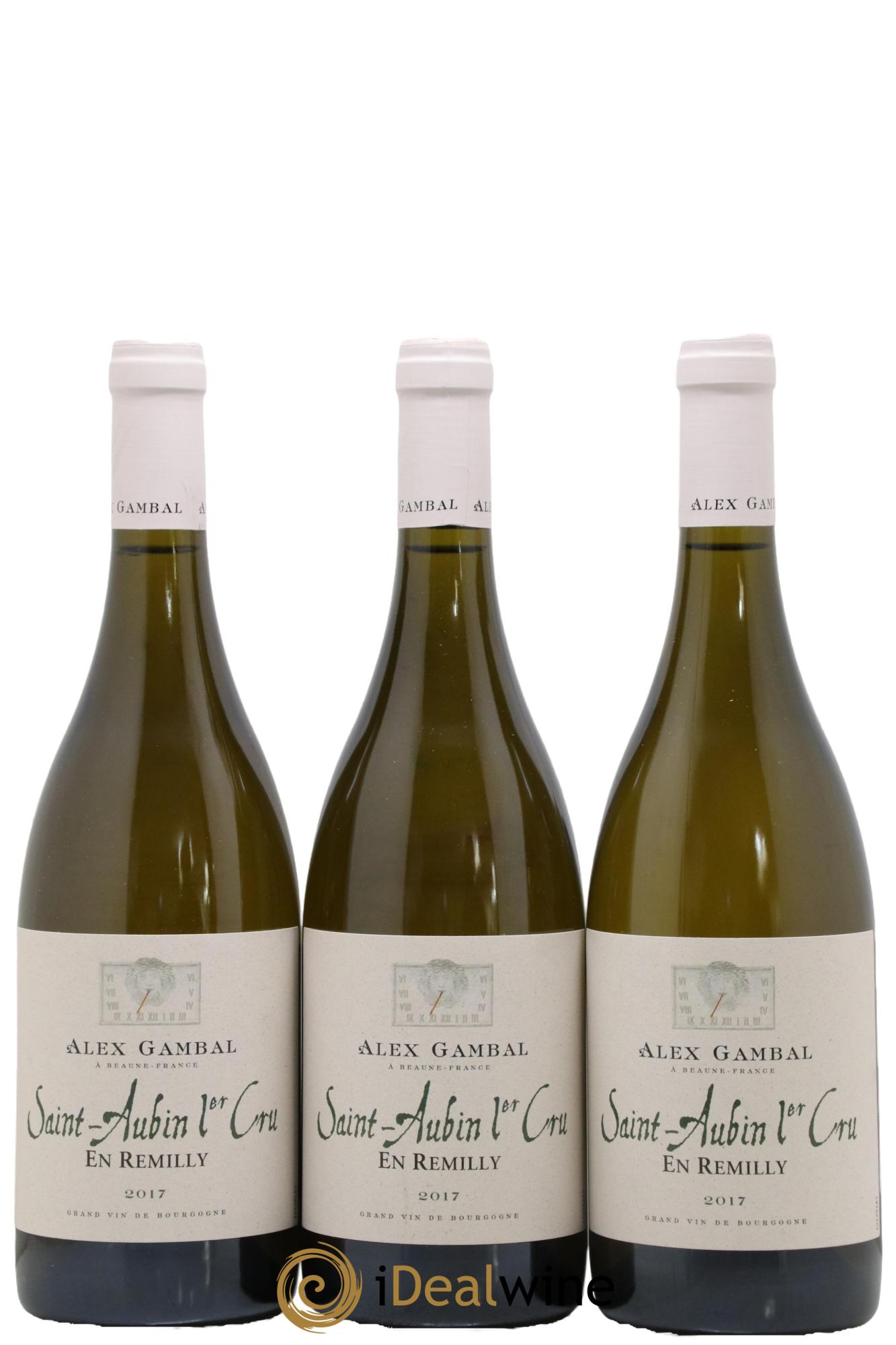 Saint-Aubin 1er Cru En Rémilly Alex Gambal (Domaine) 2017 - Lot de 3 bouteilles - 0