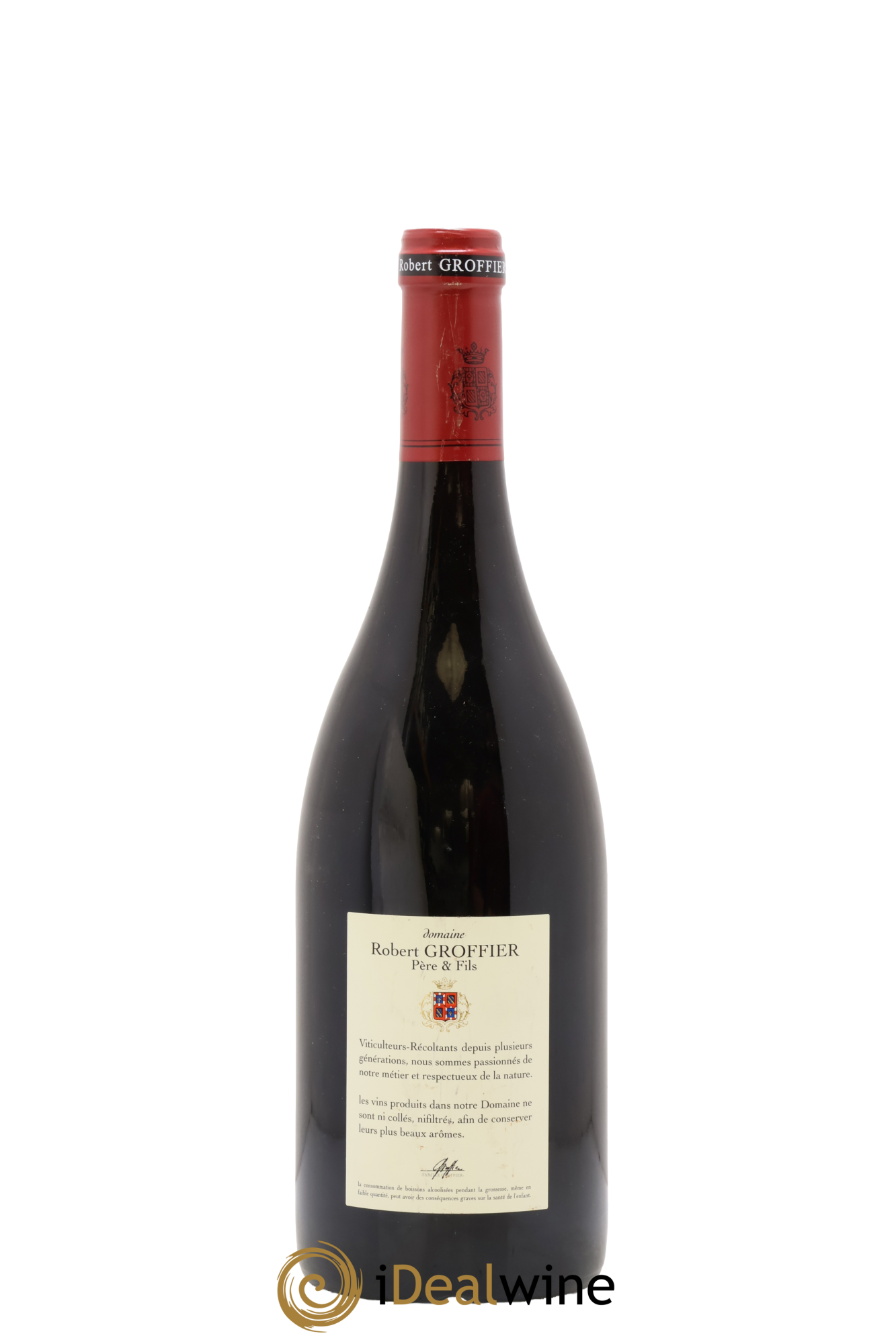 Chambolle-Musigny 1er Cru Les Amoureuses Robert Groffier Père & Fils (Domaine) 2015 - Lot de 1 bouteille - 1