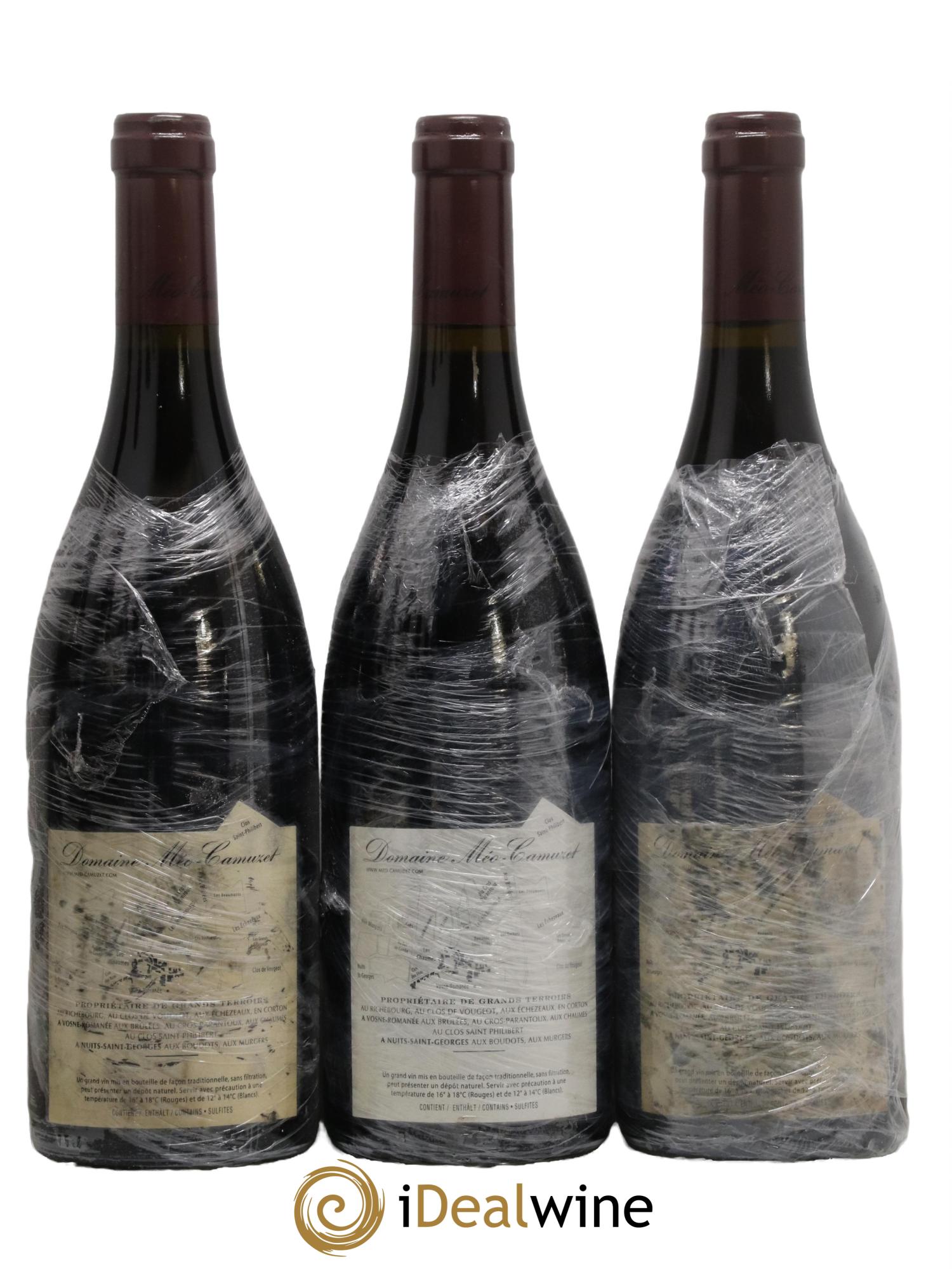 Clos de Vougeot Grand Cru Méo-Camuzet (Domaine) 2012 - Lotto di 3 bottiglie - 1