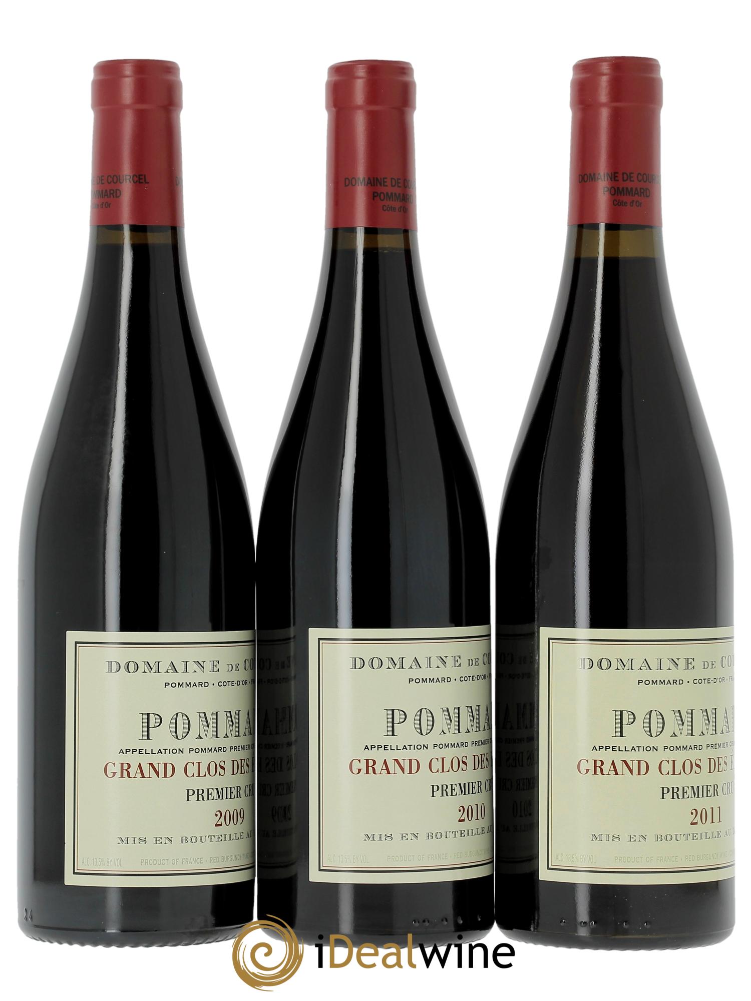 Pommard Caisse panachée Pommard Grand Clos des Epenots de Courcel (Domaine) - Lot de 3 bouteilles - 3