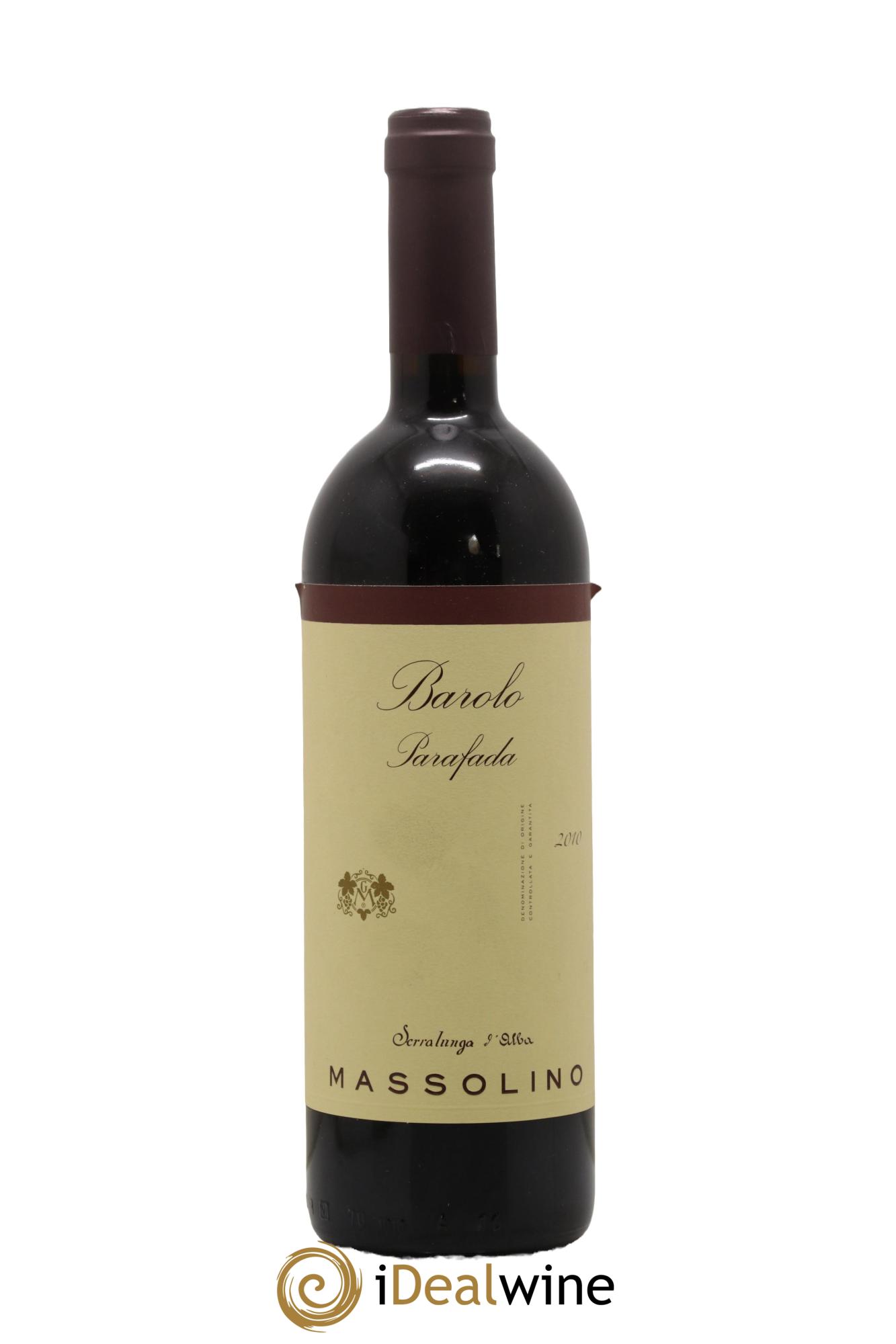 Barolo Parafada Massolino 2010 - Lot de 1 bouteille - 0
