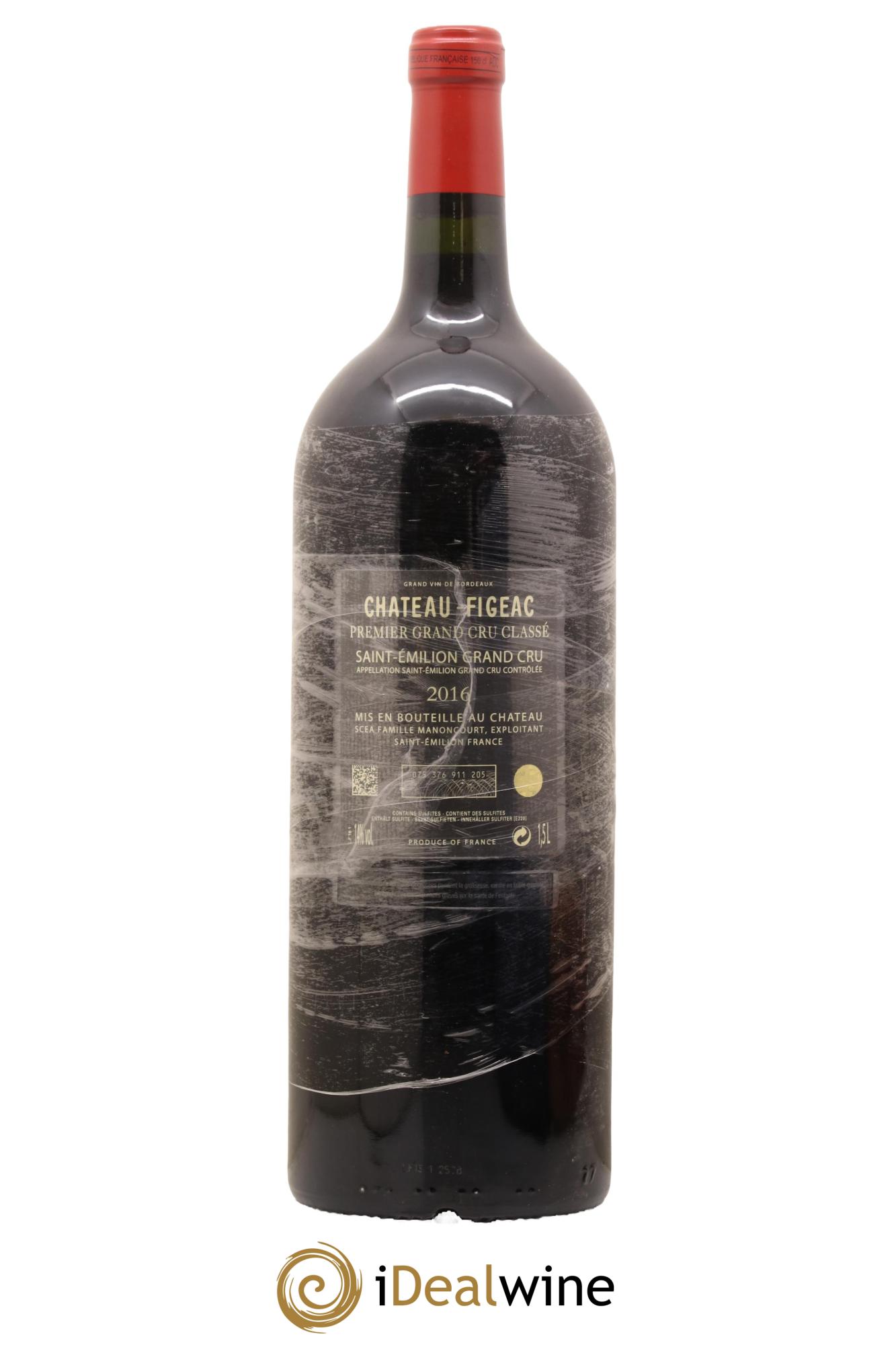 Château Figeac 1er Grand Cru Classé A 2016 - Lot de 1 magnum - 1