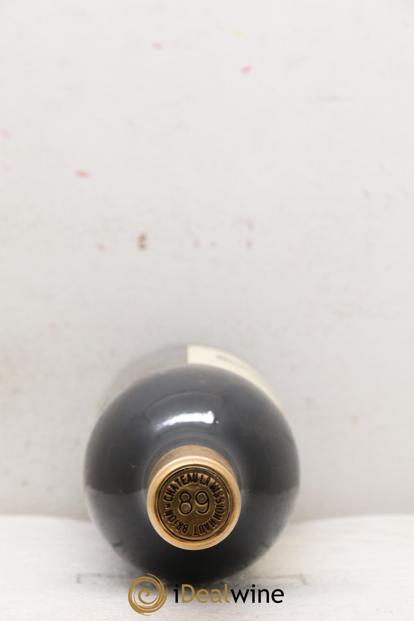 Château la Mission Haut-Brion Cru Classé de Graves 1989 - Lot de 1 bouteille - 1