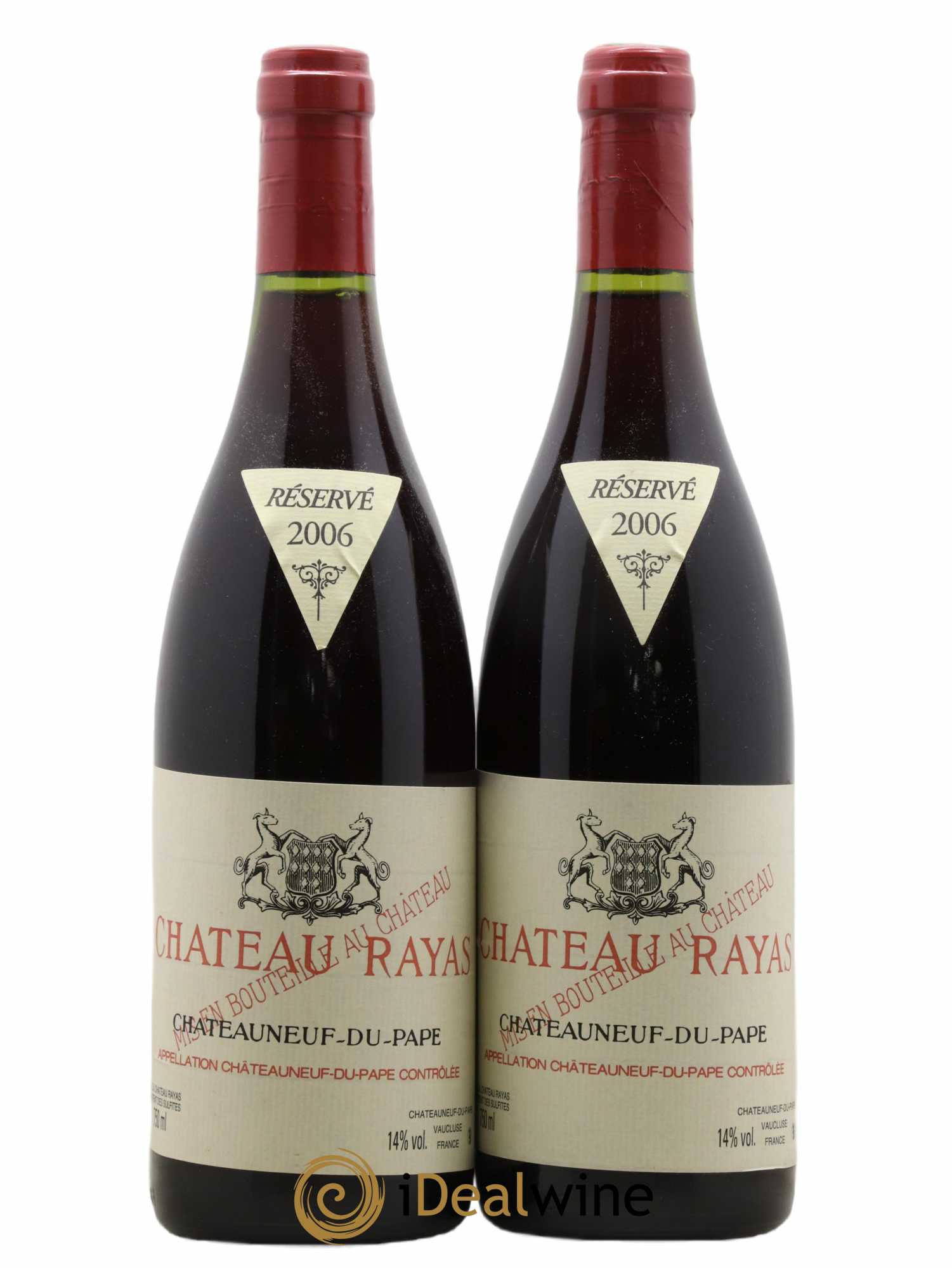 Châteauneuf-du-Pape Château Rayas Emmanuel Reynaud  2006 - Lot de 2 bouteilles - 0