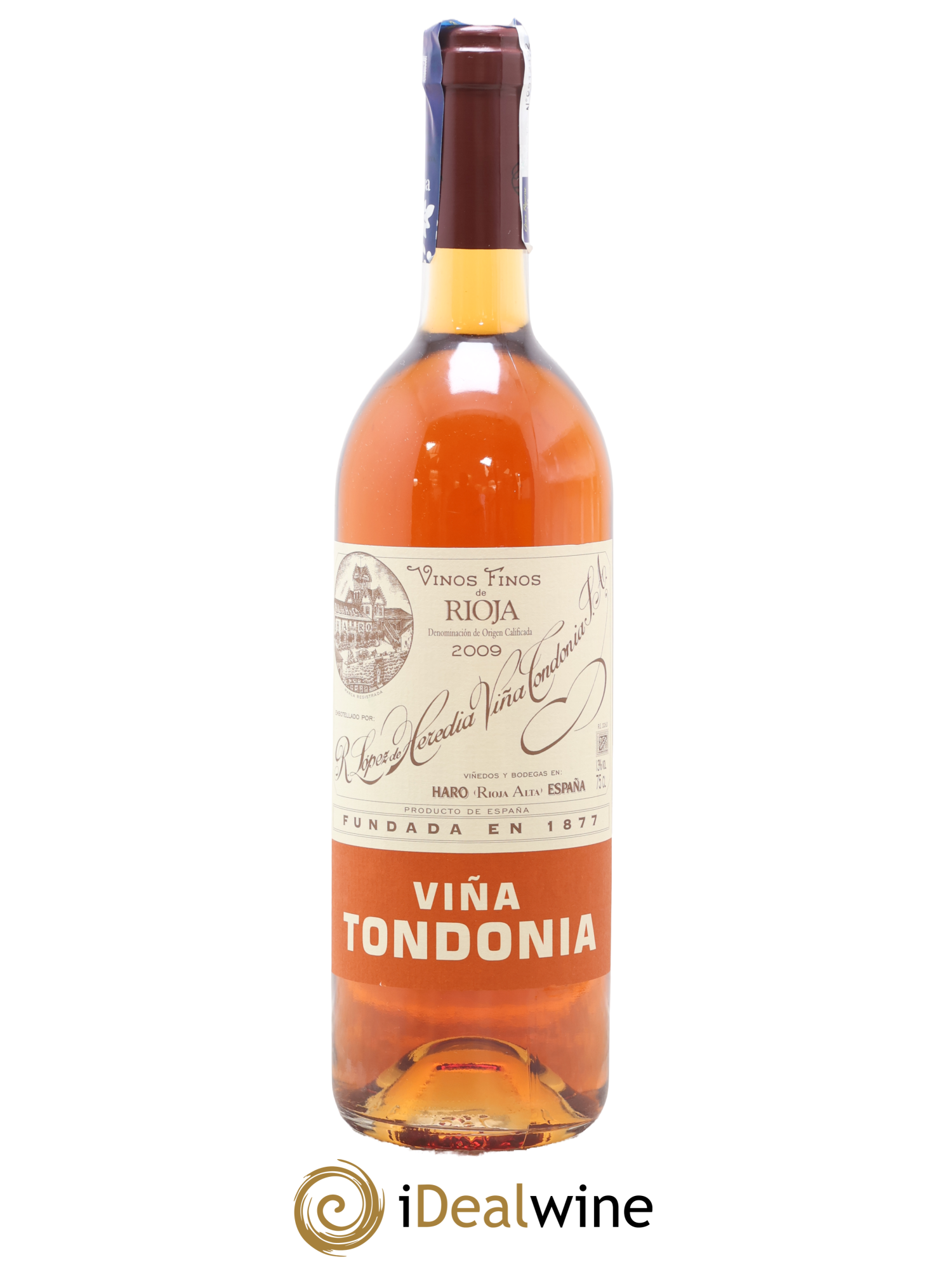 Espagne Rioja Gran Reserva Vina Tondonia R. Lopez de Heredia 2009 - Lot de 1 bouteille - 0