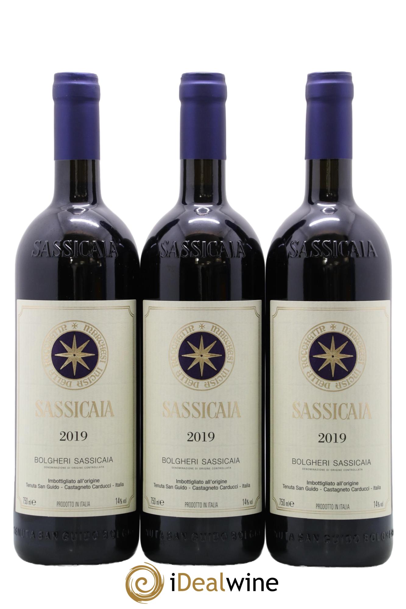 Bolgheri DOC Sassicaia Tenuta San Guido 2019 - Lot de 6 bouteilles - 2