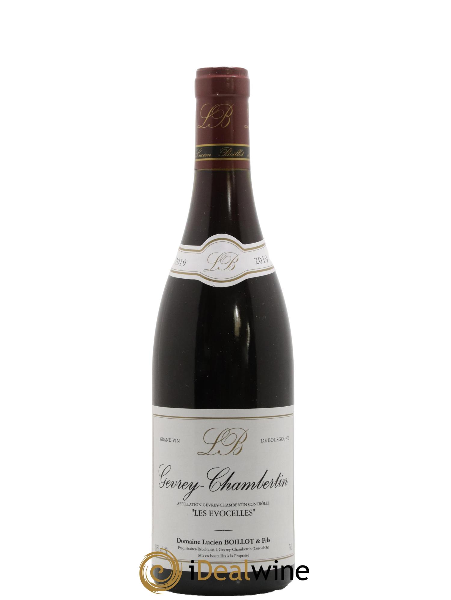 Gevrey-Chambertin Les Evocelles Lucien Boillot & Fils (Domaine) 2019 - Lotto di 1 bottiglia - 0