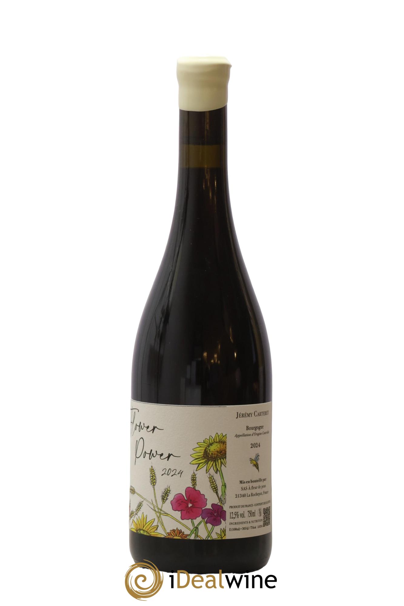 Bourgogne Flower Power Jérémy Carteret 2024 - Posten von 1 Flasche - 0