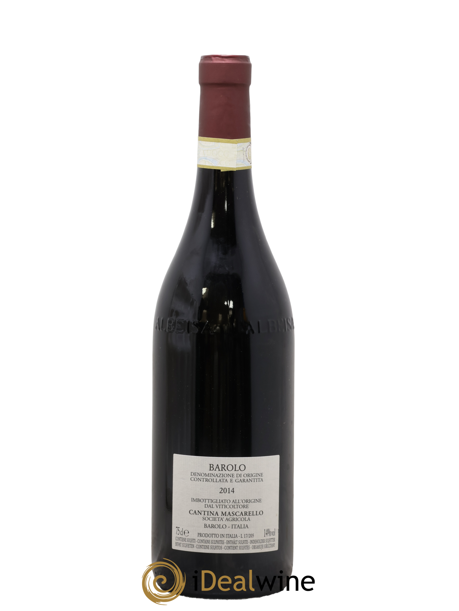 Barolo DOCG Bartolo Mascarello 2014 - Lot de 1 bouteille - 1