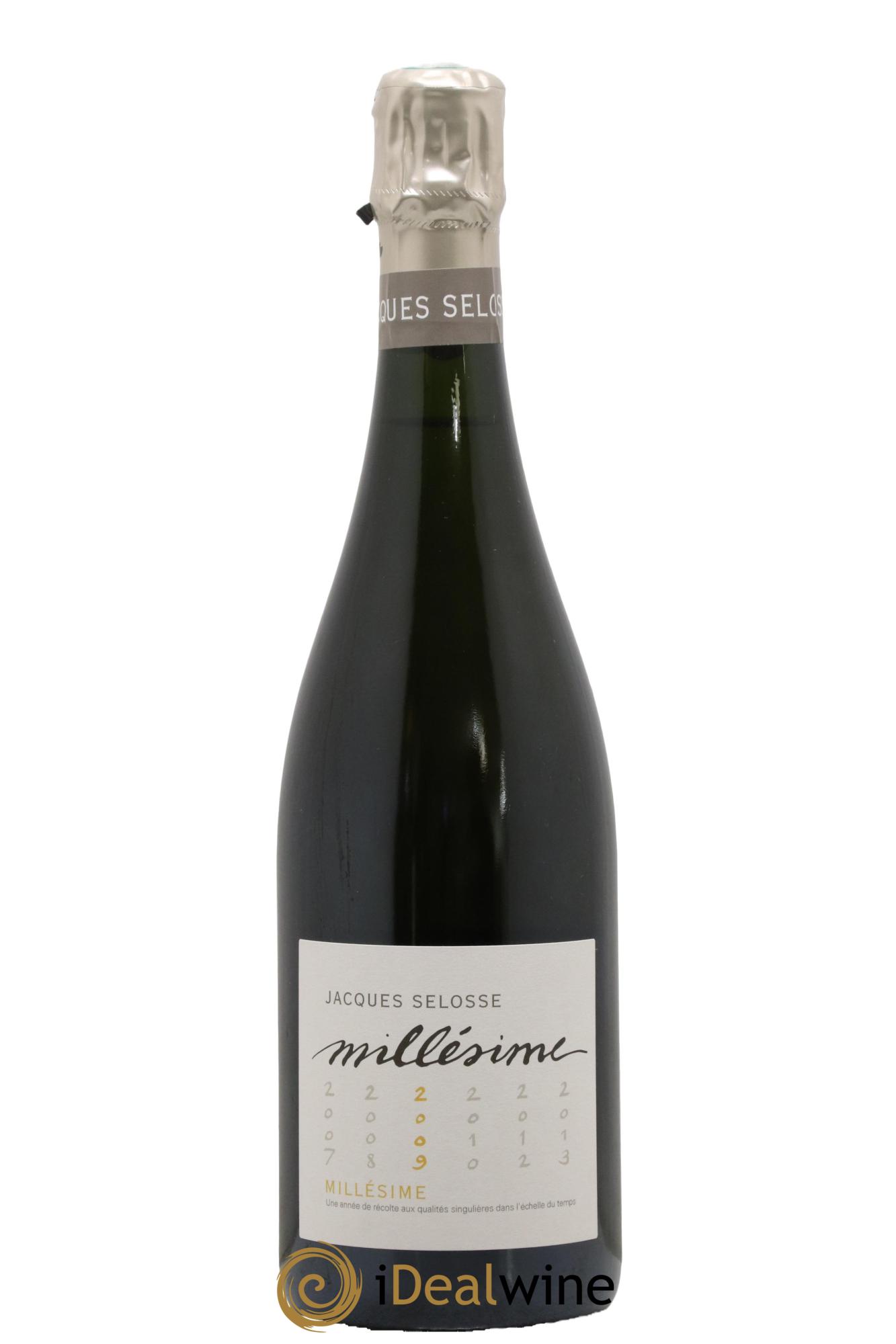 1er Cru Millésimé Extra-Brut Jacques Selosse 2009 - Lotto di 1 bottiglia - 0