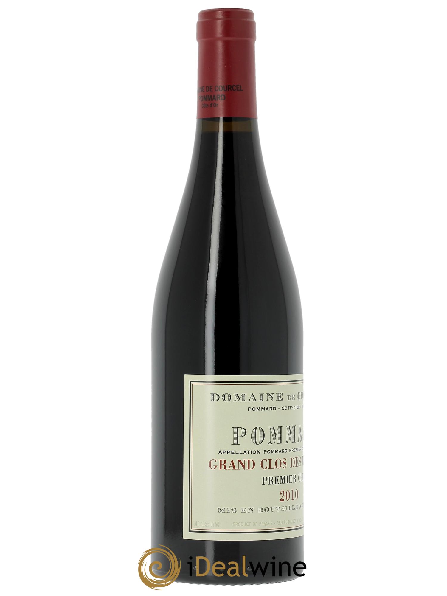 Pommard 1er Cru Grand Clos des Epenots de Courcel (Domaine) 2010 - Posten von 1 Flasche - 2