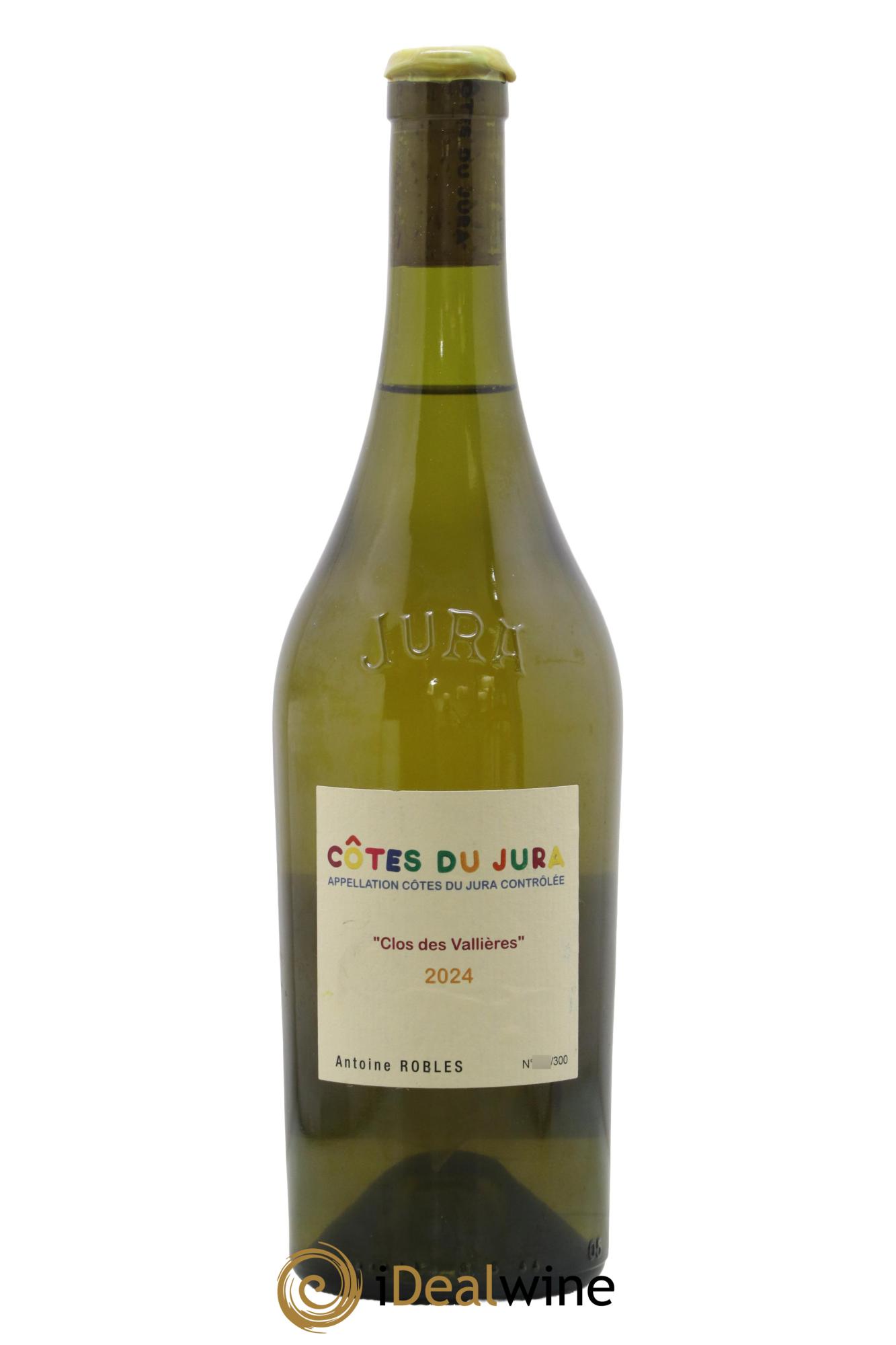 Côtes du Jura Clos Des Vallières Antoine Robles 2024 - Posten von 1 Flasche - 0