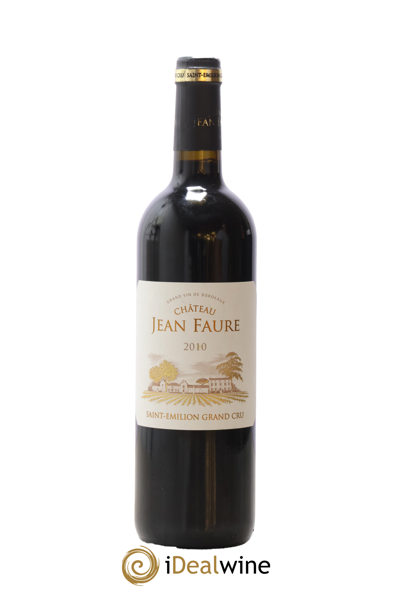 Château Jean Faure Grand Cru Classé 2010 - Lot de 1 bouteille - 0