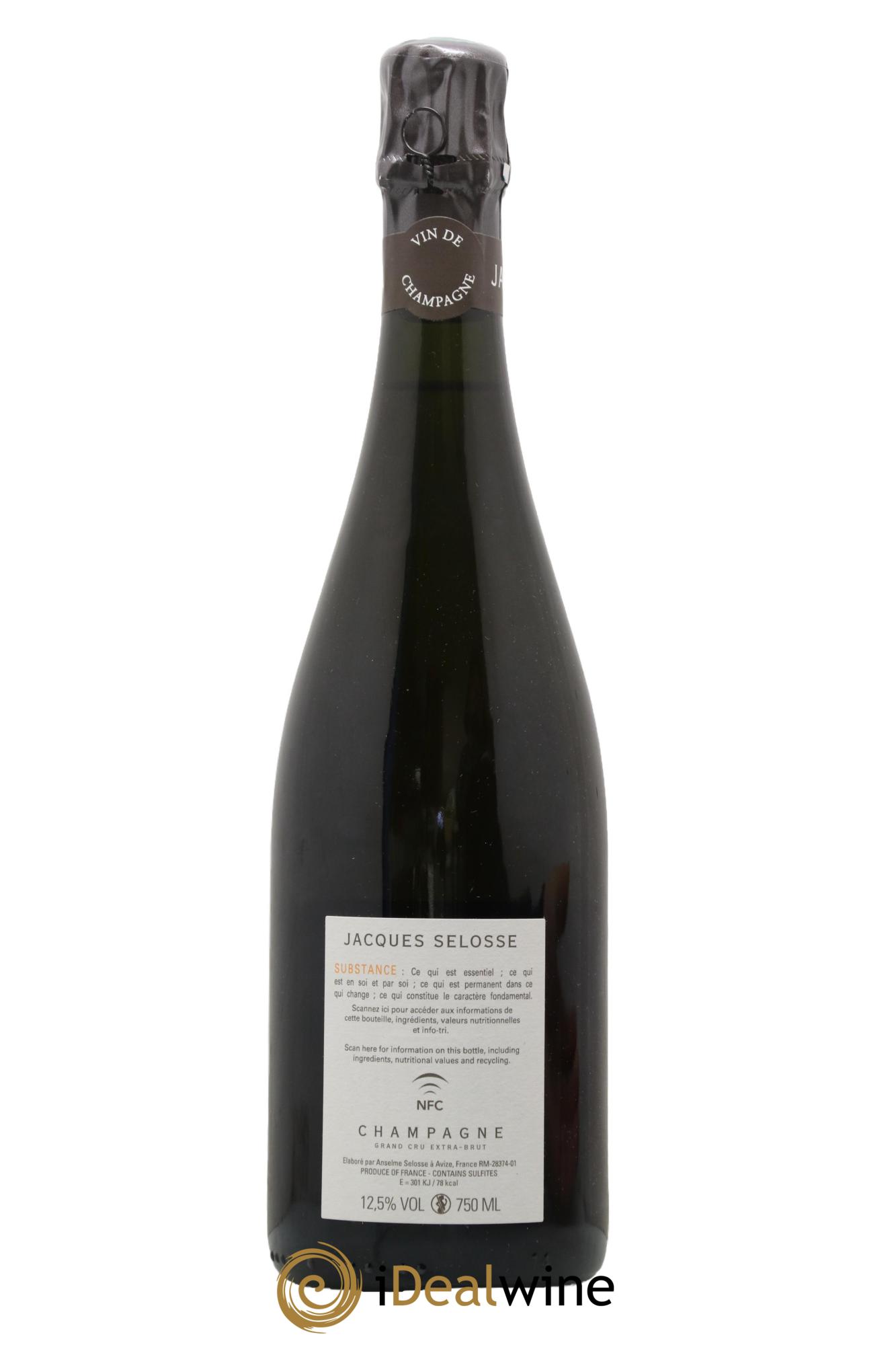 Substance Jacques Selosse - Lot de 1 bouteille - 1
