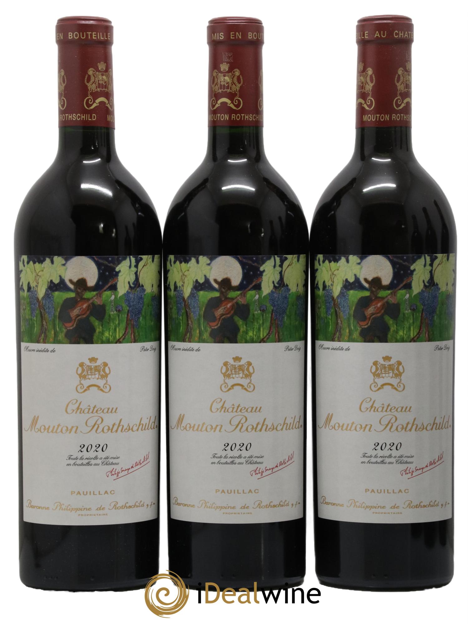 Château Mouton Rothschild 1er Grand Cru Classé 2020 - Lot de 6 bouteilles - 3
