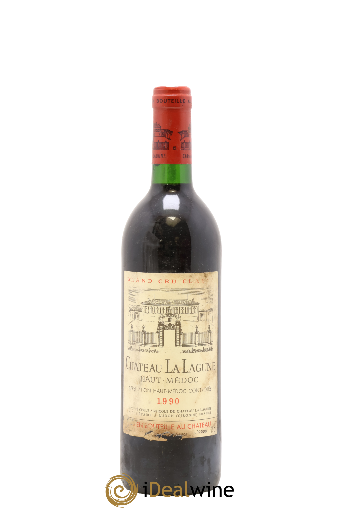 Château la Lagune 3ème Grand Cru Classé 1990 - Lot of 1 bottle - 0
