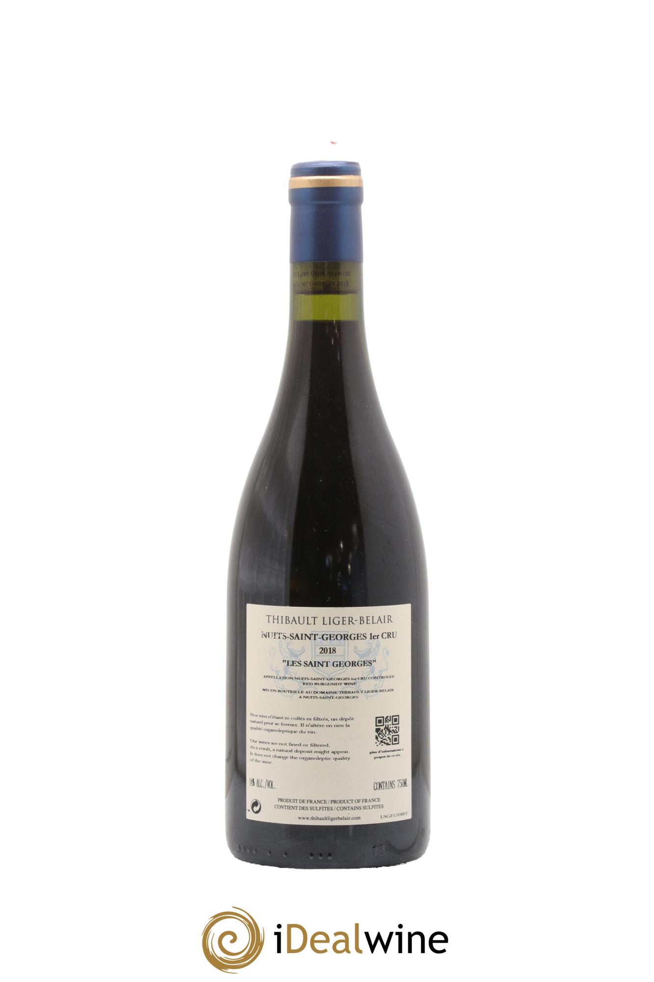 Nuits-Saint-Georges 1er Cru Les Saint-Georges Thibault Liger-Belair 2018 - Lotto di 1 bottiglia - 1