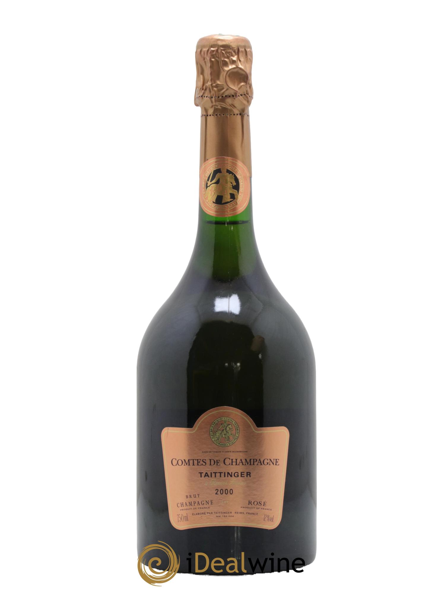 Comtes de Champagne Rosé Grand Cru Brut Taittinger 2000 - Lotto di 1 bottiglia - 0