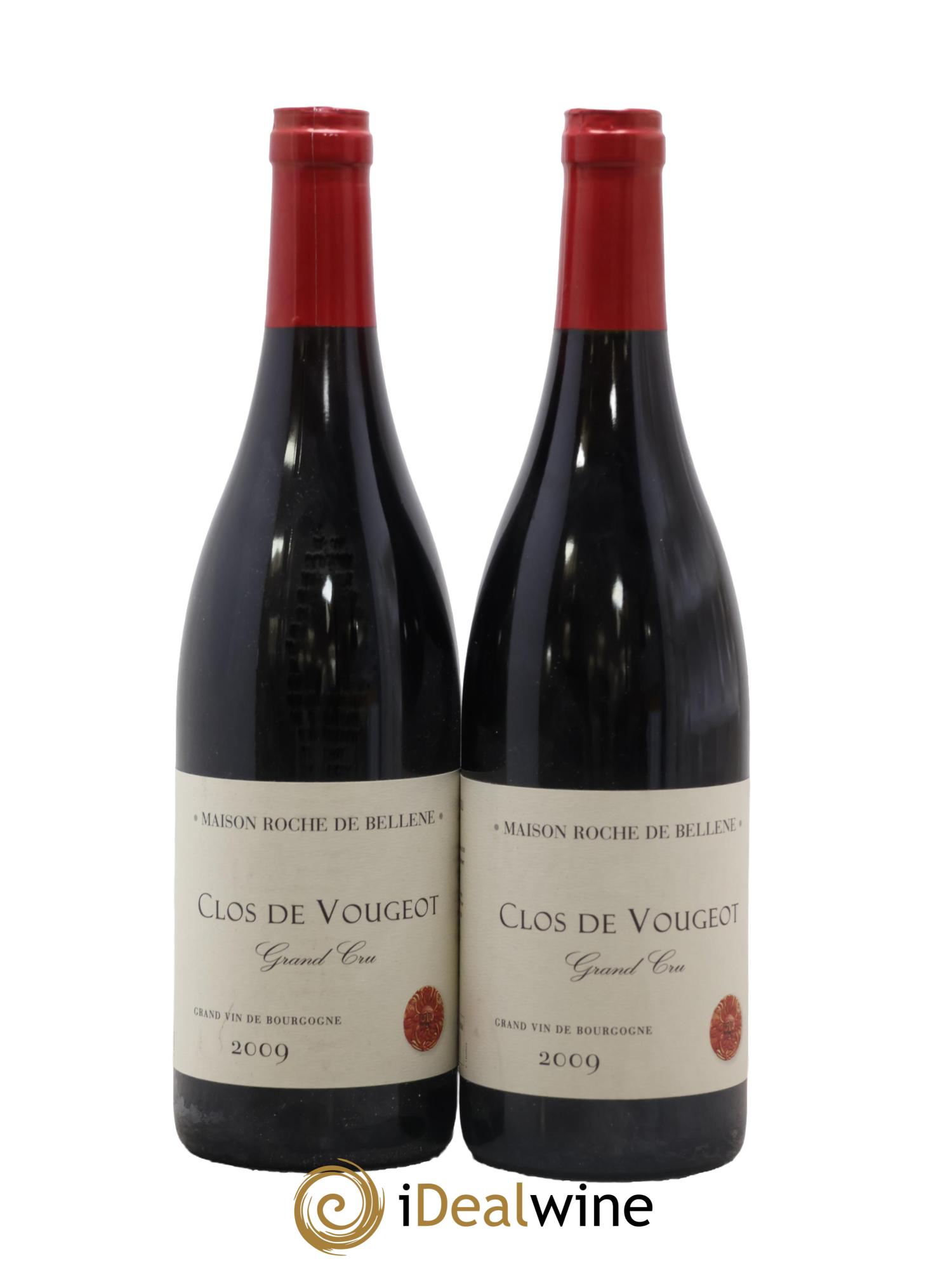 Clos de Vougeot Grand Cru Maison Roche de Bellene 2009 - Lot de 2 bouteilles - 0