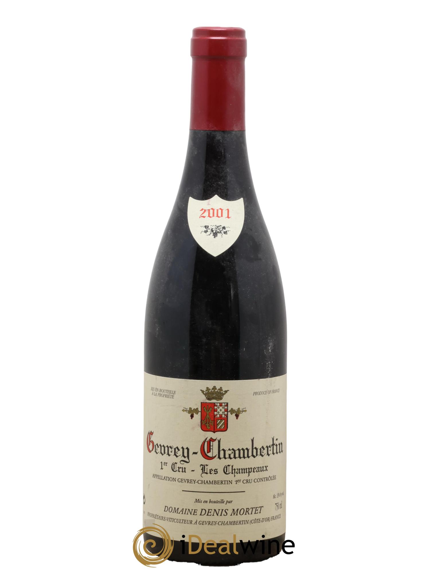 Gevrey-Chambertin 1er Cru Les Champeaux Denis Mortet (Domaine) 2001 - Lot de 1 bouteille - 0