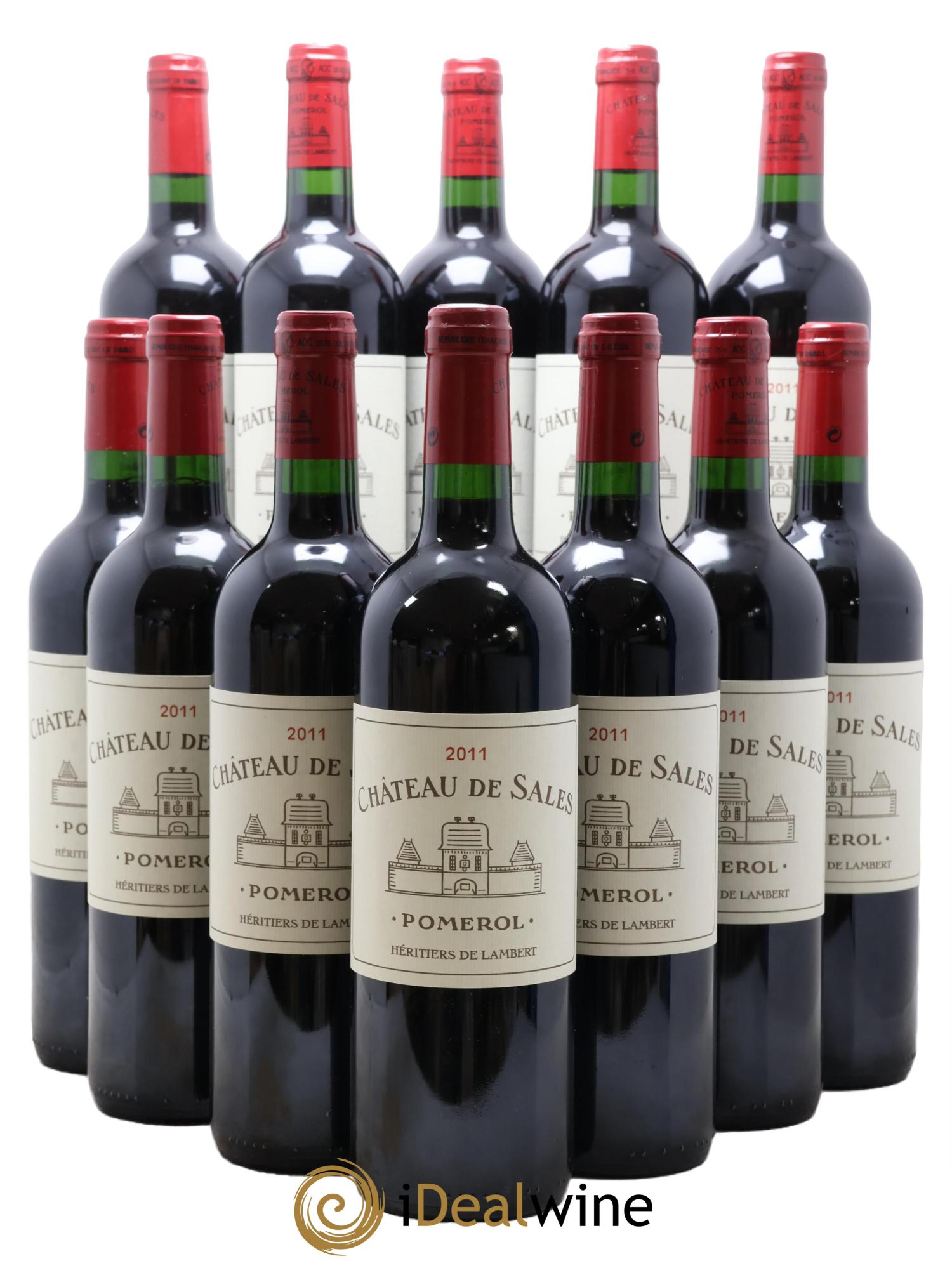 Château de Sales 2011 - Lotto di 12 bottiglie - 0