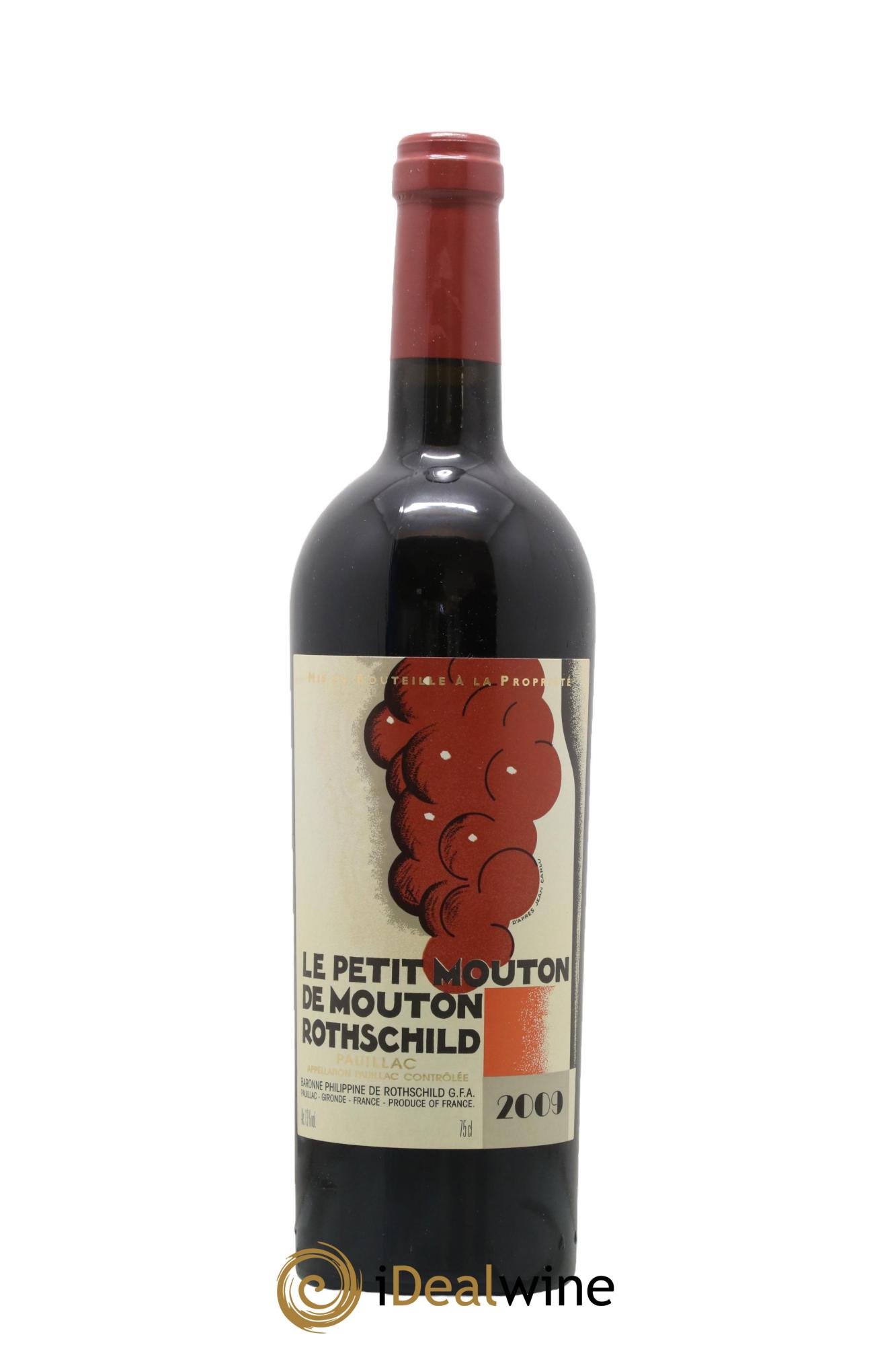 Petit Mouton Second Vin 2009 - Lot de 1 bouteille - 0