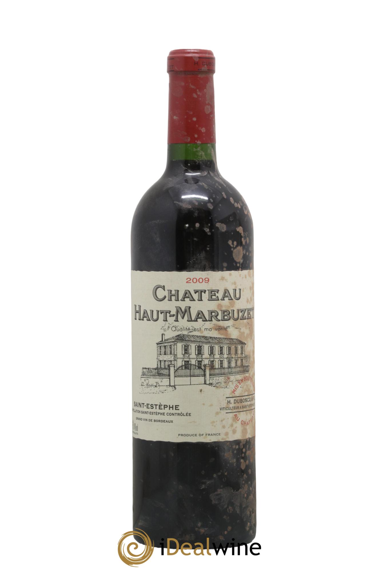 Château Haut Marbuzet 2009 - Lot de 1 bouteille - 0