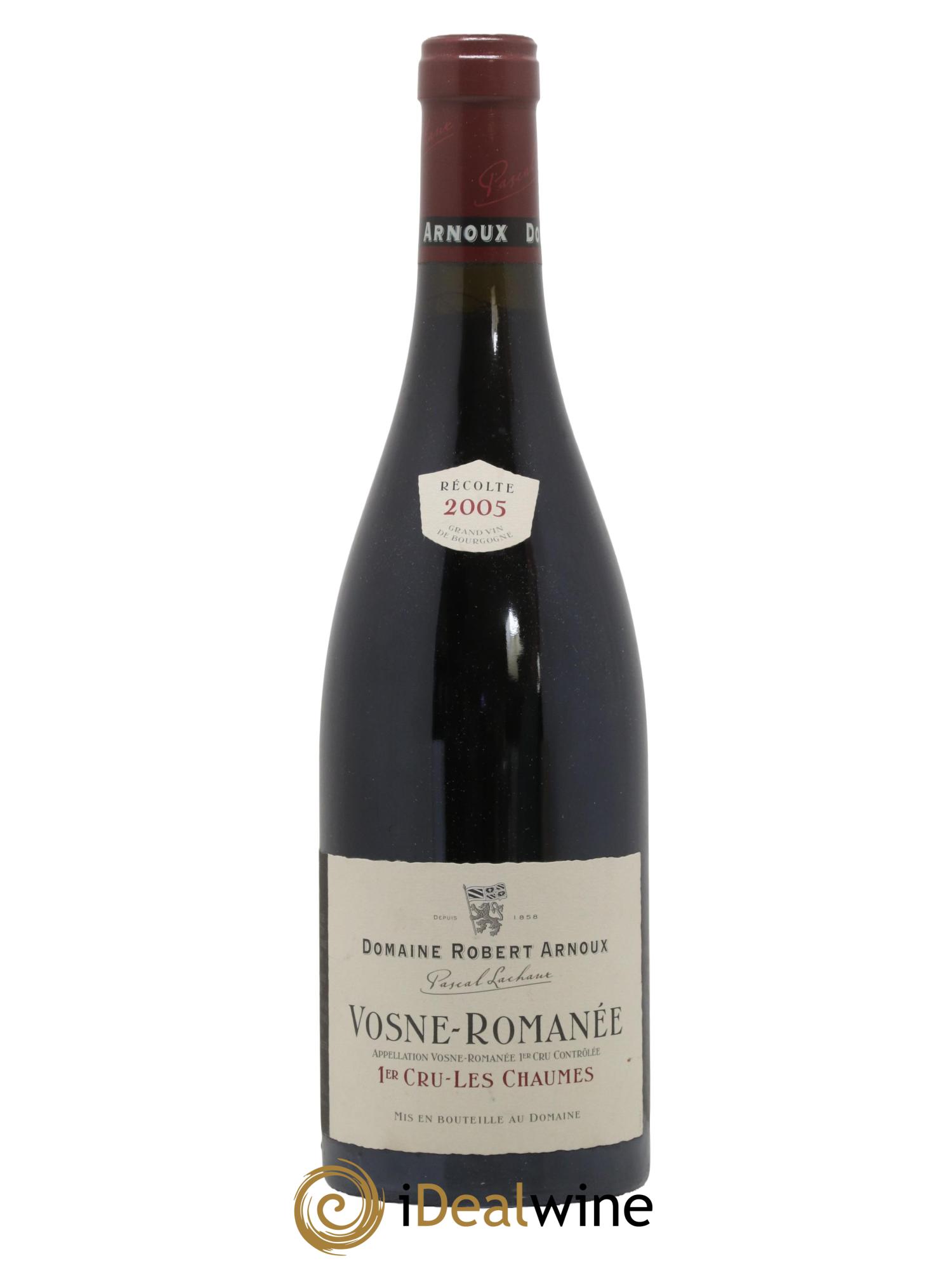 Vosne-Romanée 1er Cru Les Chaumes Arnoux-Lachaux (Domaine) 2005 - Lot de 1 bouteille - 0