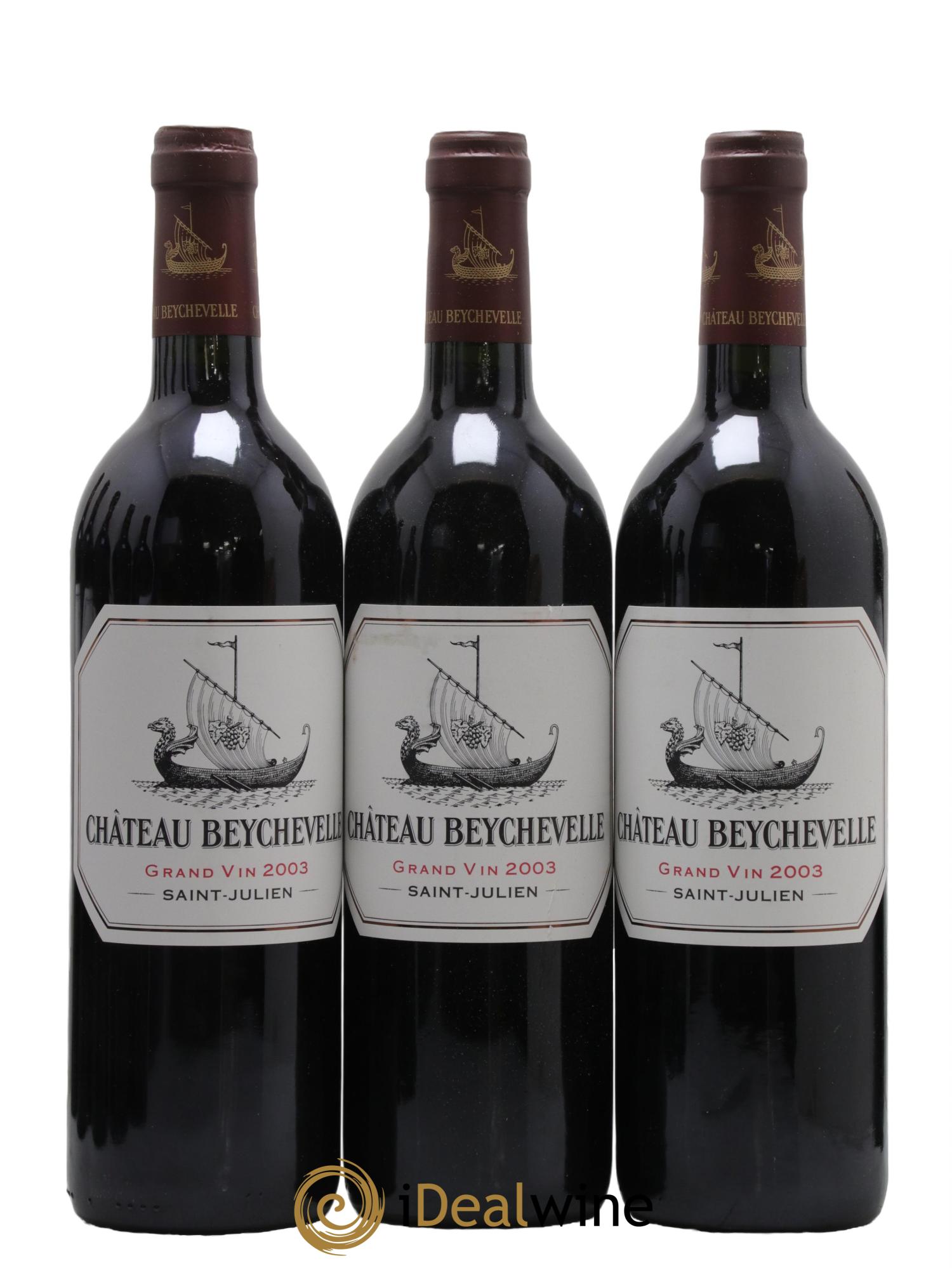 Château Beychevelle 4ème Grand Cru Classé 2003 - Lot de 12 bouteilles - 2