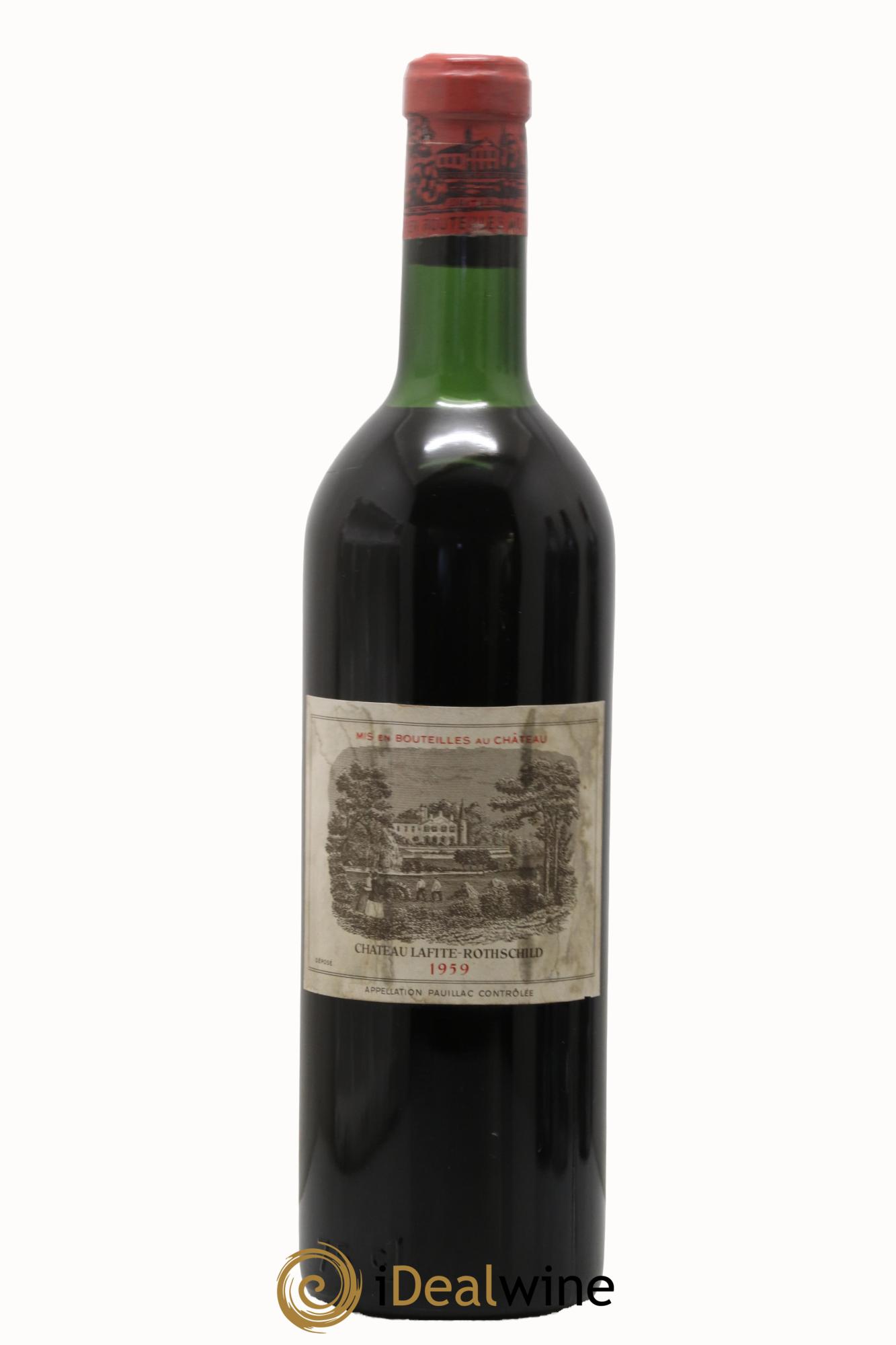 Château Lafite Rothschild 1er Grand Cru Classé 1959 - Lot de 1 bouteille - 0