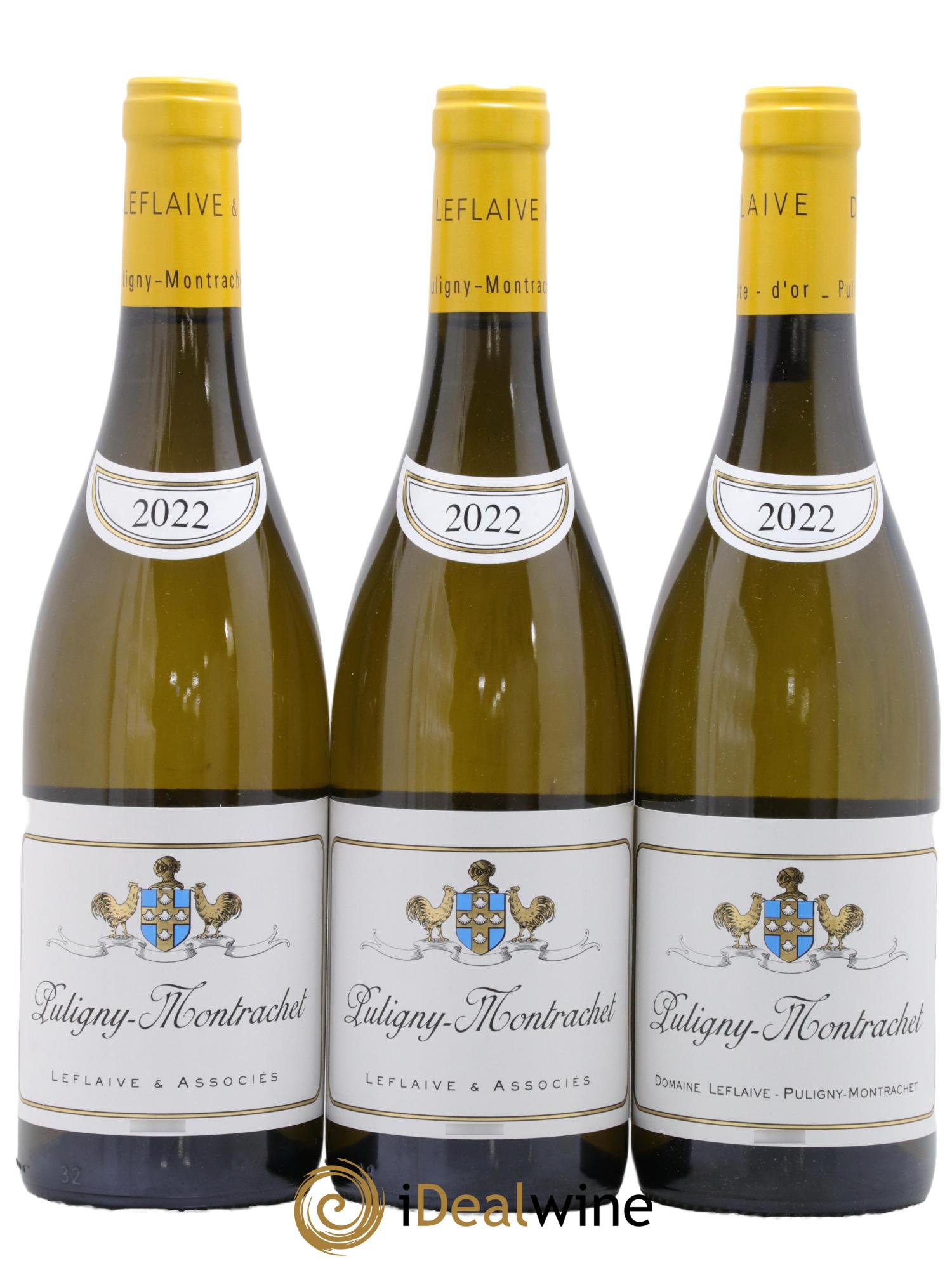 Puligny-Montrachet Leflaive (Domaine) (1) et Puligny-Montrachet Leflaive & Associés (2) 2022 - Lot de 3 bouteilles - 0