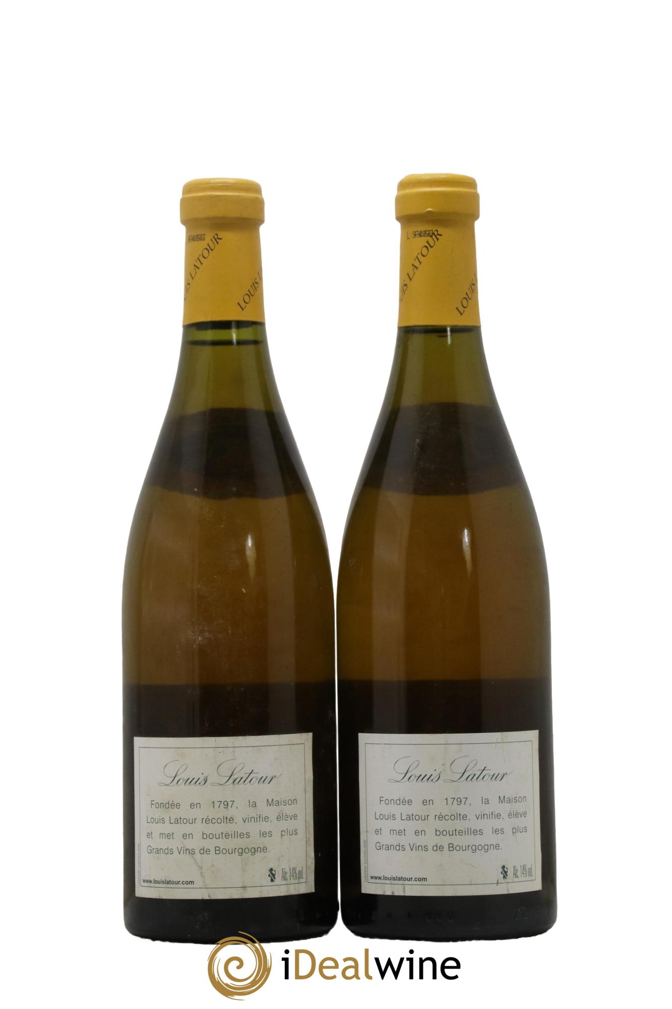 Bâtard-Montrachet Grand Cru Louis Latour  2003 - Posten von 2 Flaschen - 1