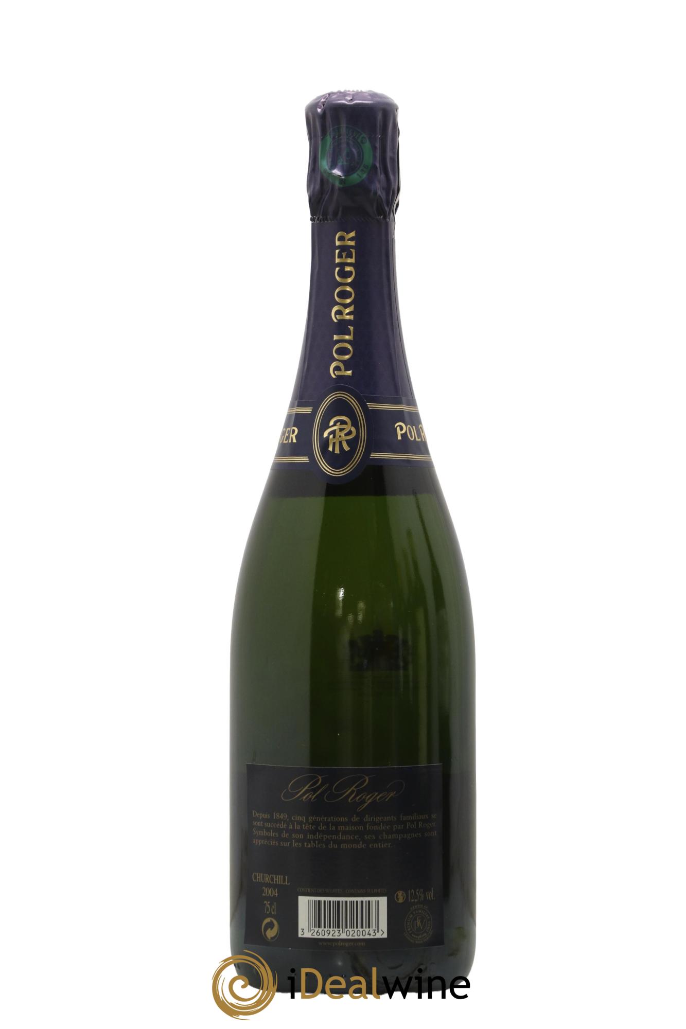 Cuvée Winston Churchill Pol Roger 2004 - Posten von 1 Flasche - 1