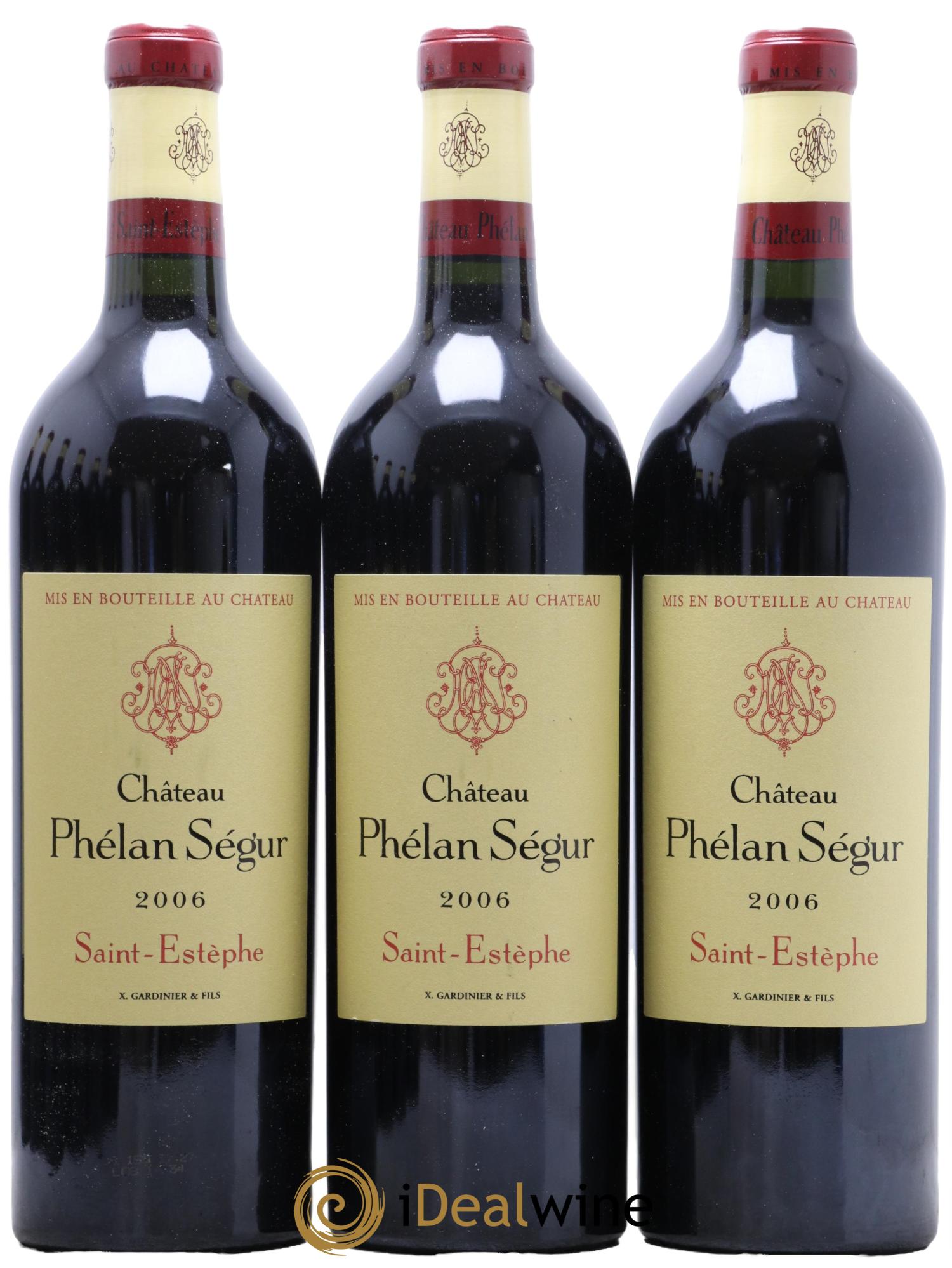 Château Phélan Ségur 2006 - Lotto di 12 bottiglie - 2