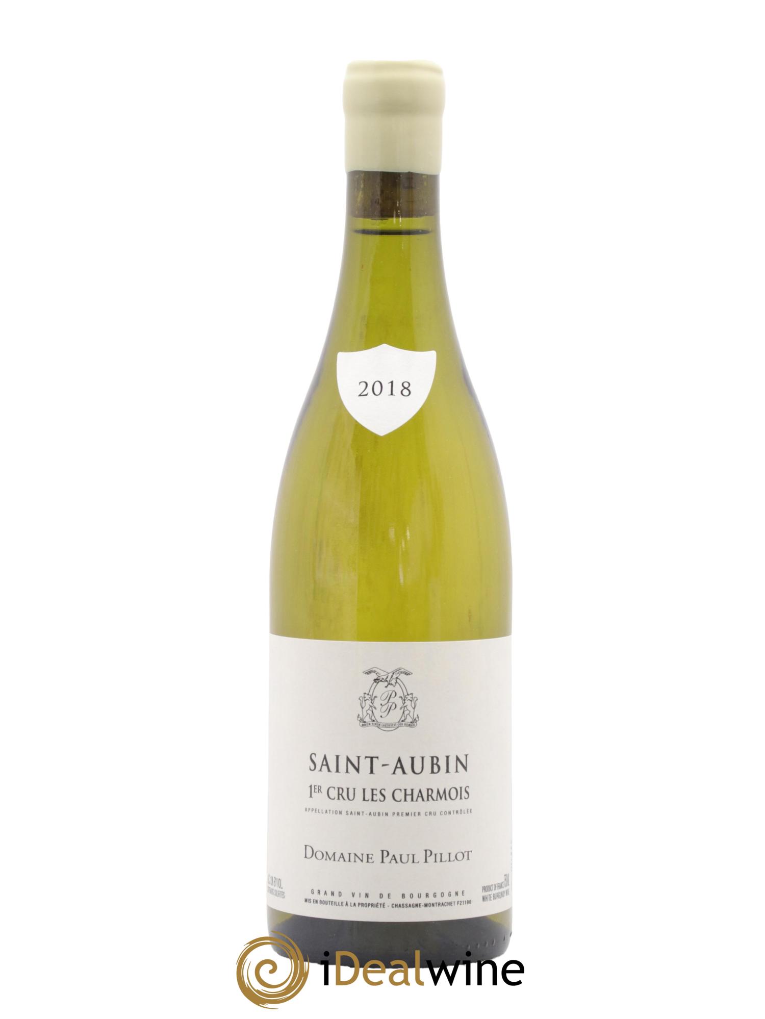 Saint-Aubin 1er Cru Les Charmois Paul Pillot (Domaine) 2018 - Lotto di 1 bottiglia - 0