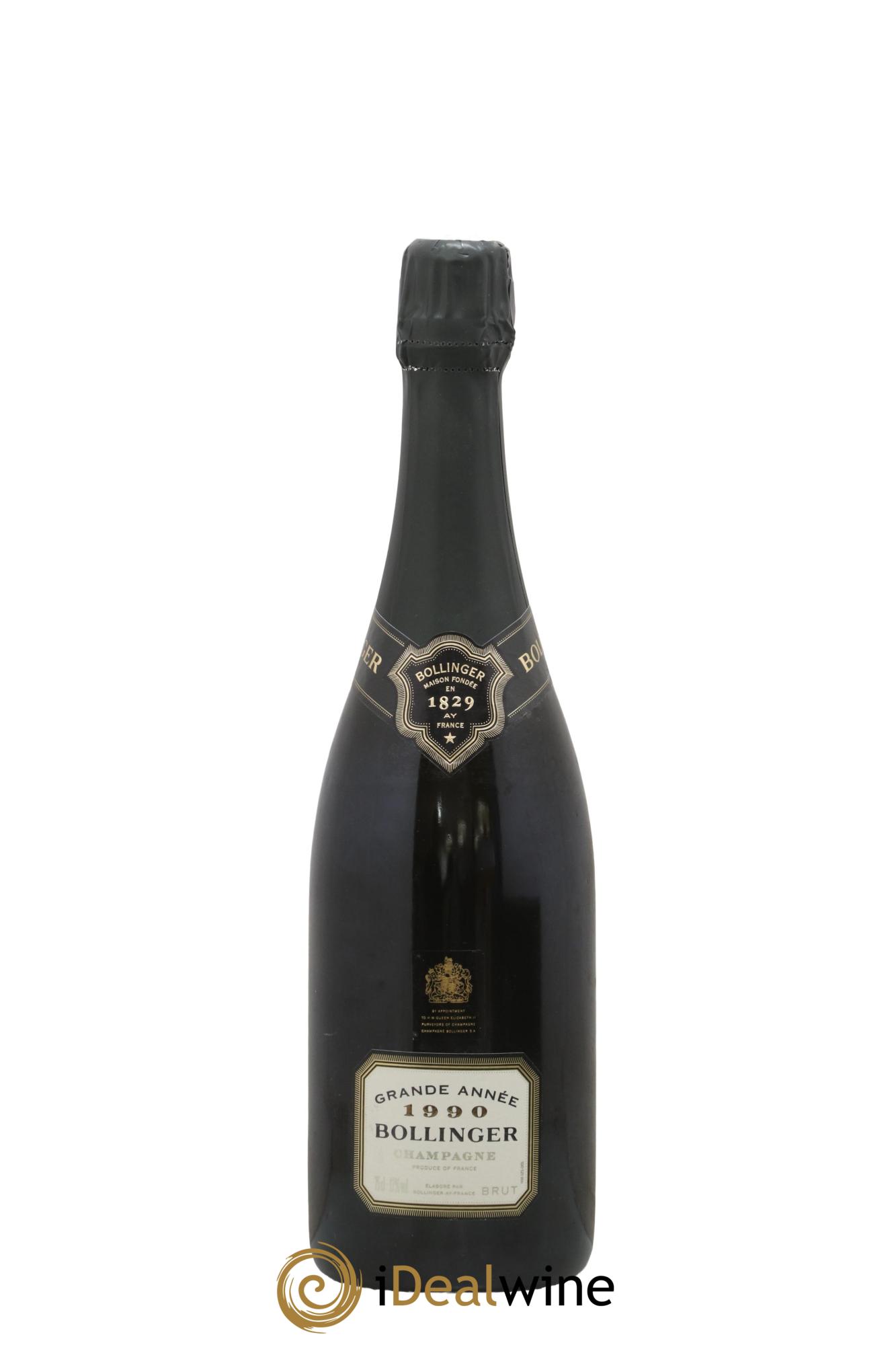 Grande Année Brut Bollinger 1990 - Posten von 1 Flasche - 1