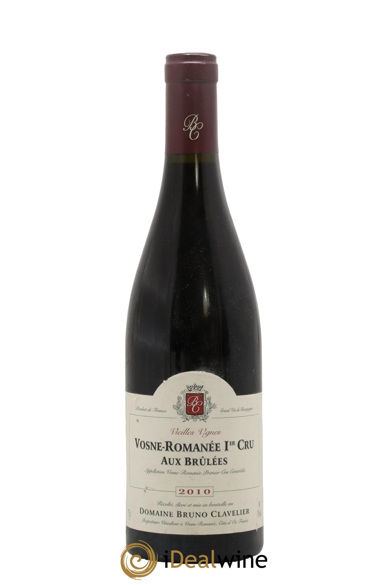 Vosne-Romanée 1er Cru Aux Brulées Vieilles Vignes Bruno Clavelier 2010 - Lotto di 1 bottiglia - 0