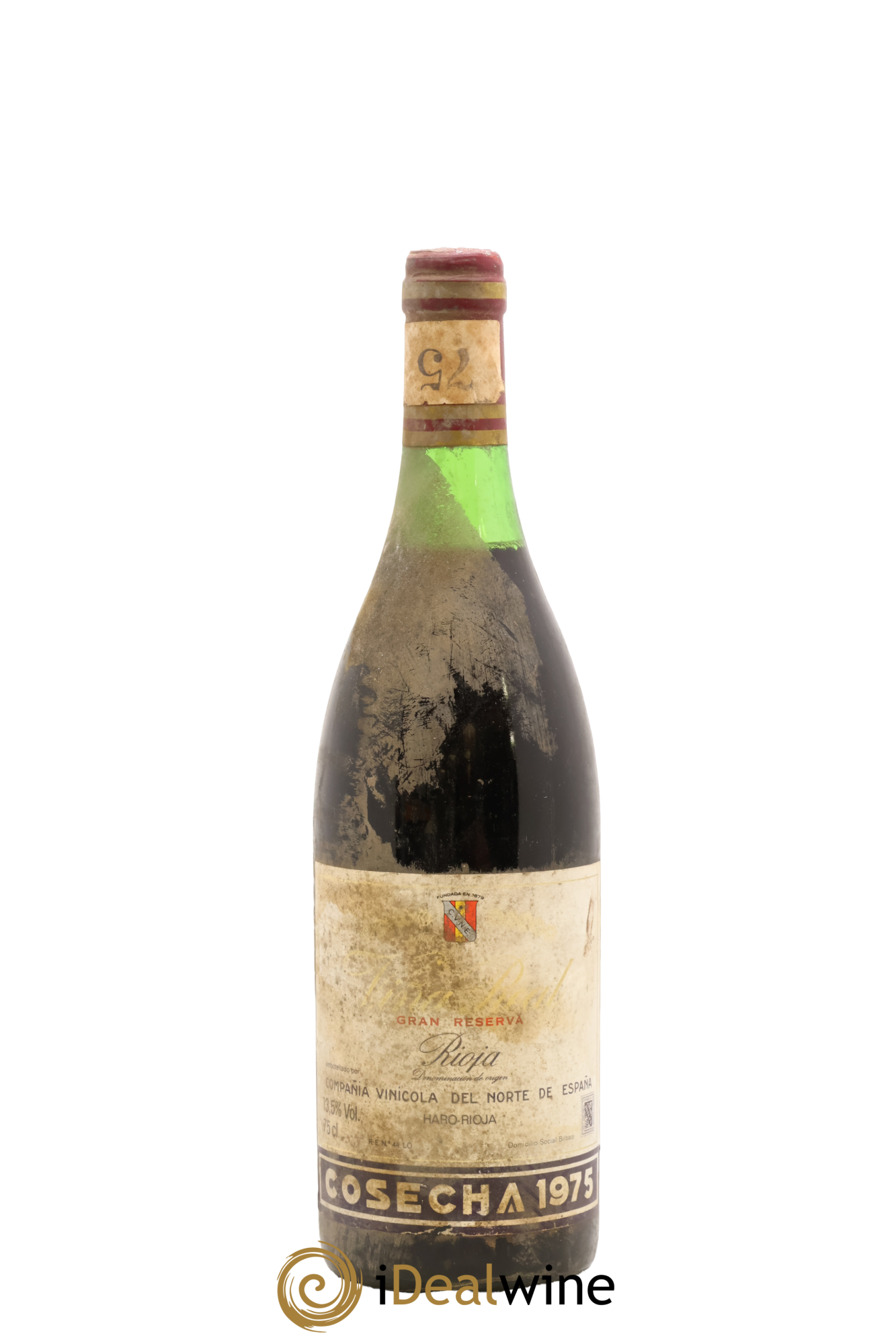 Rioja DOCA Compania Vinicola del Norte de Espana Gran Reserva 1975 - Lot of 1 bottle - 0