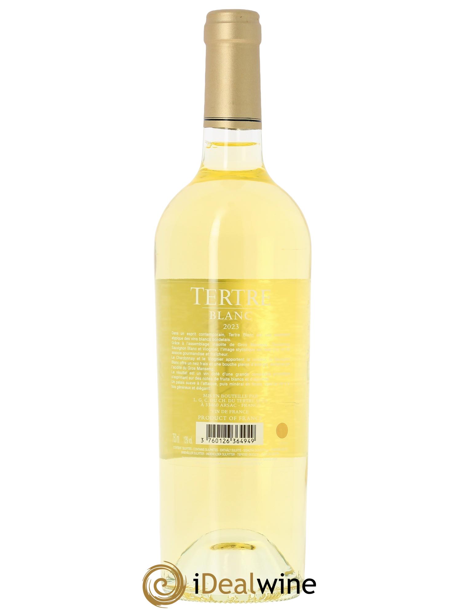 Tertre Blanc  2023 - Lot of 1 bottle - 1
