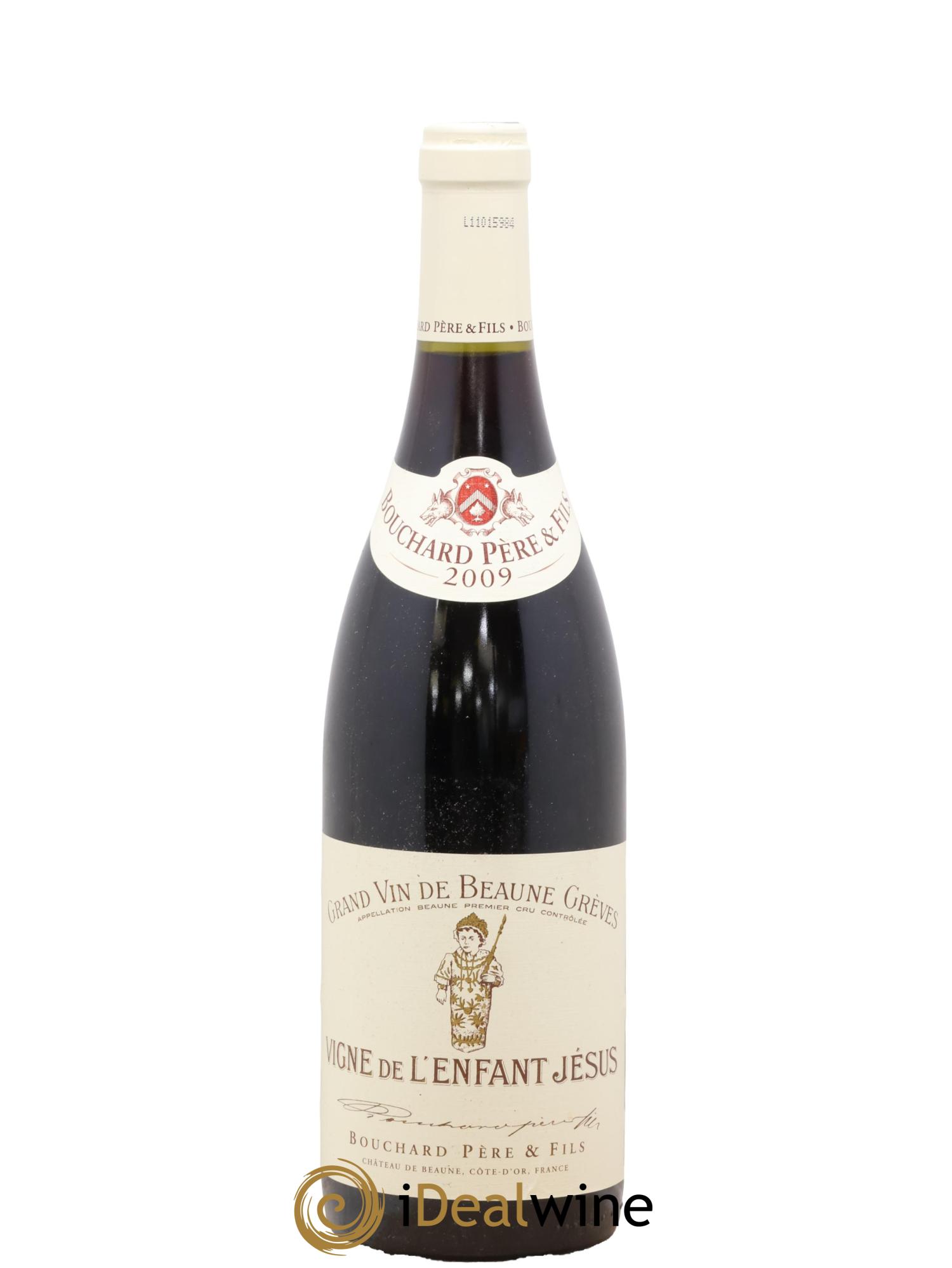 Beaune 1er Cru Grèves - Vigne de l'Enfant Jésus Bouchard Père & Fils 2009 - Lot of 1 bottle - 0