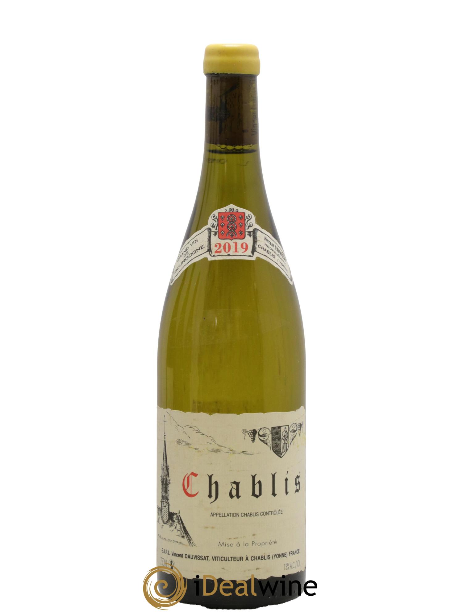 Chablis Vincent Dauvissat (Domaine) 2019 - Lot of 1 bottle - 0