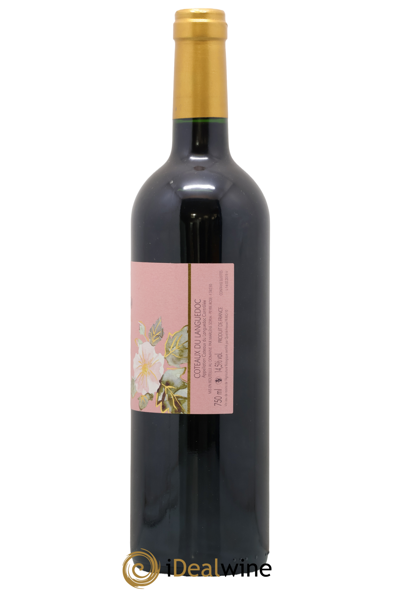 Vin de France (anciennement Coteaux du Languedoc) Domaine Peyre Rose Les Cistes Marlène Soria 2009 - Lot de 1 bouteille - 1
