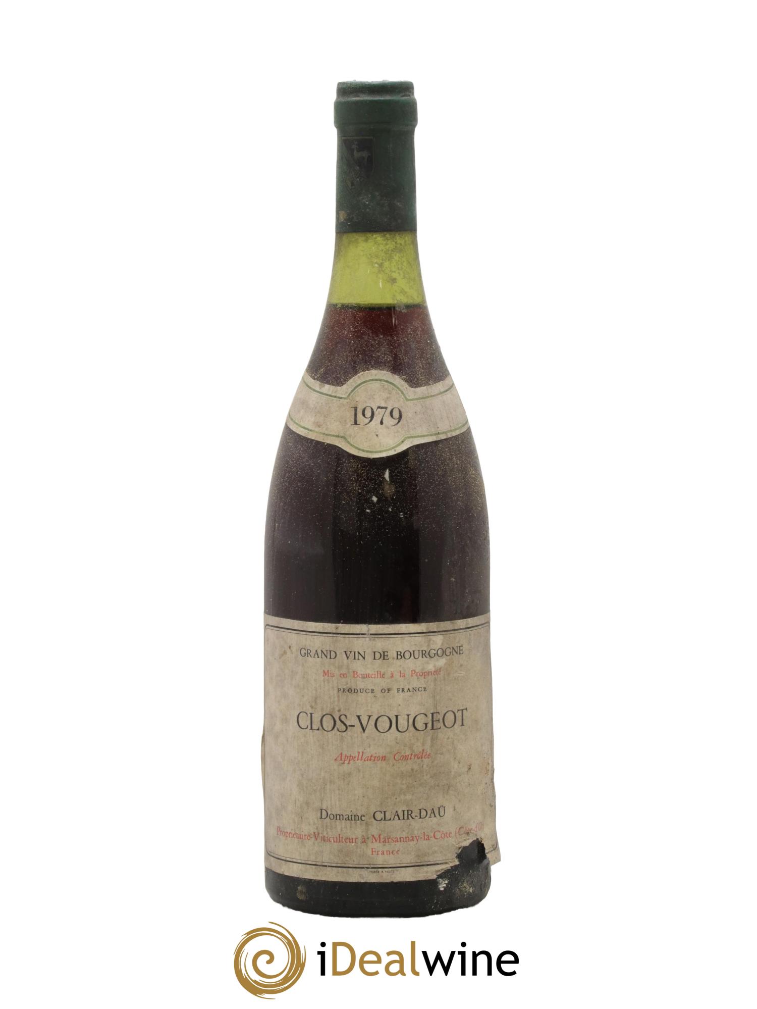 Buy Clos de Vougeot Grand Cru Clair Daü 1979 (lot: 2588692)