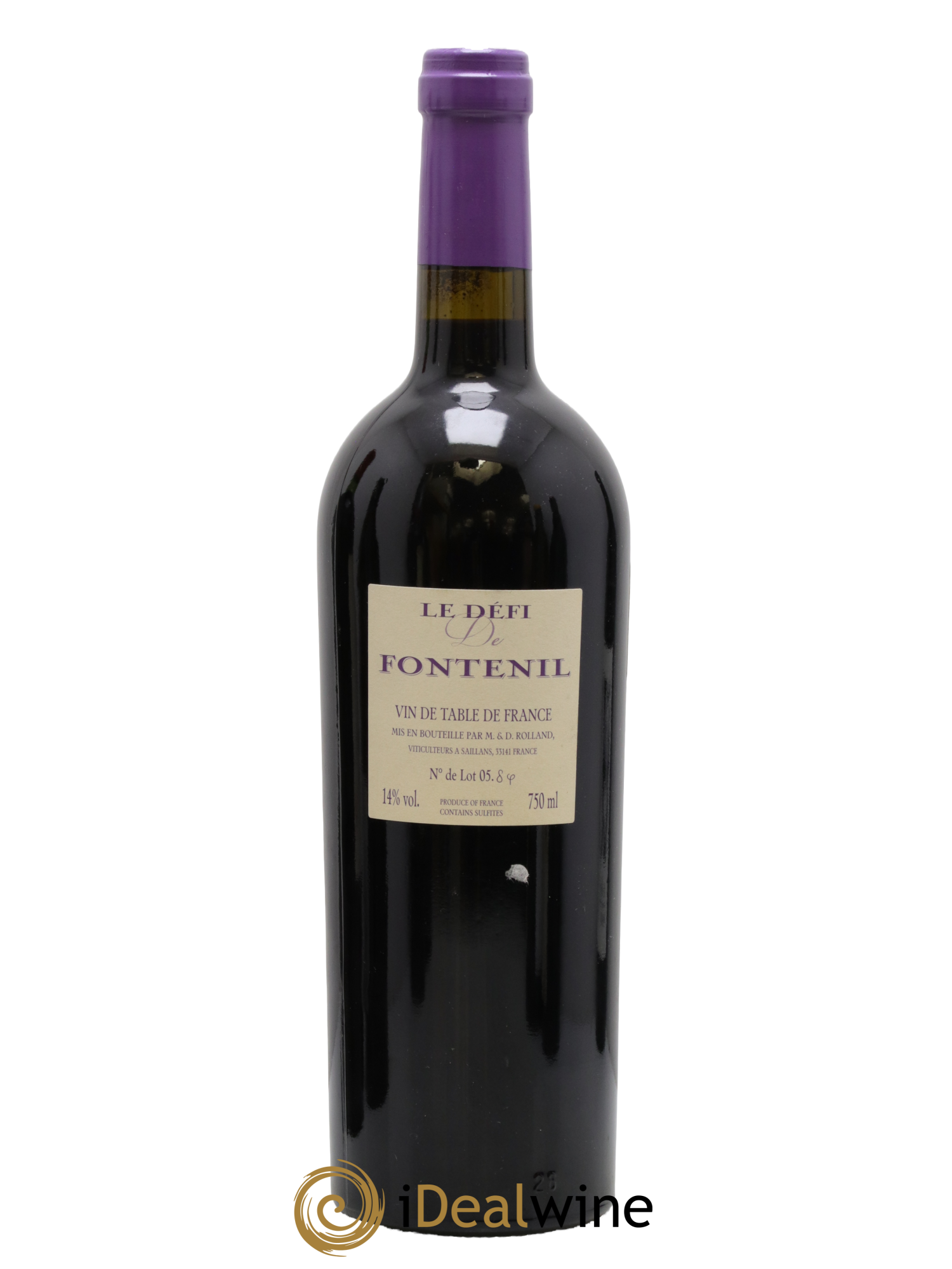 Le Défi de Fontenil - Lot of 1 bottle - 1